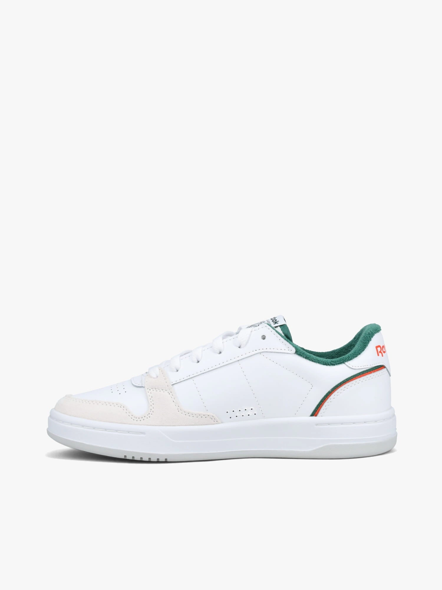 Phase Court White Darkgreen leather Fashionable Appeal Active Zone