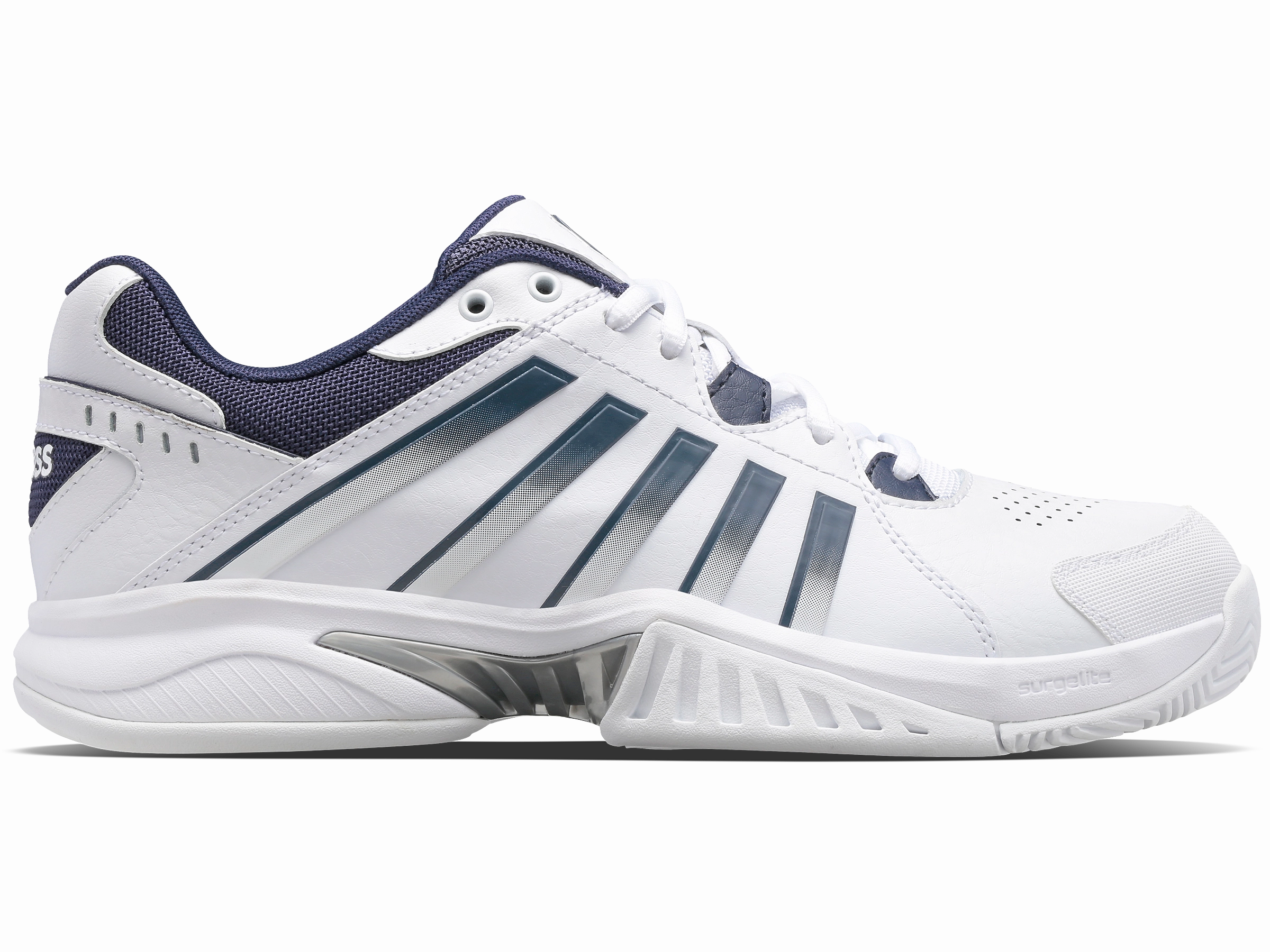 07393-177-M | RECEIVER V | WHITE/PEACOAT/SILVER Comfort Upper Material