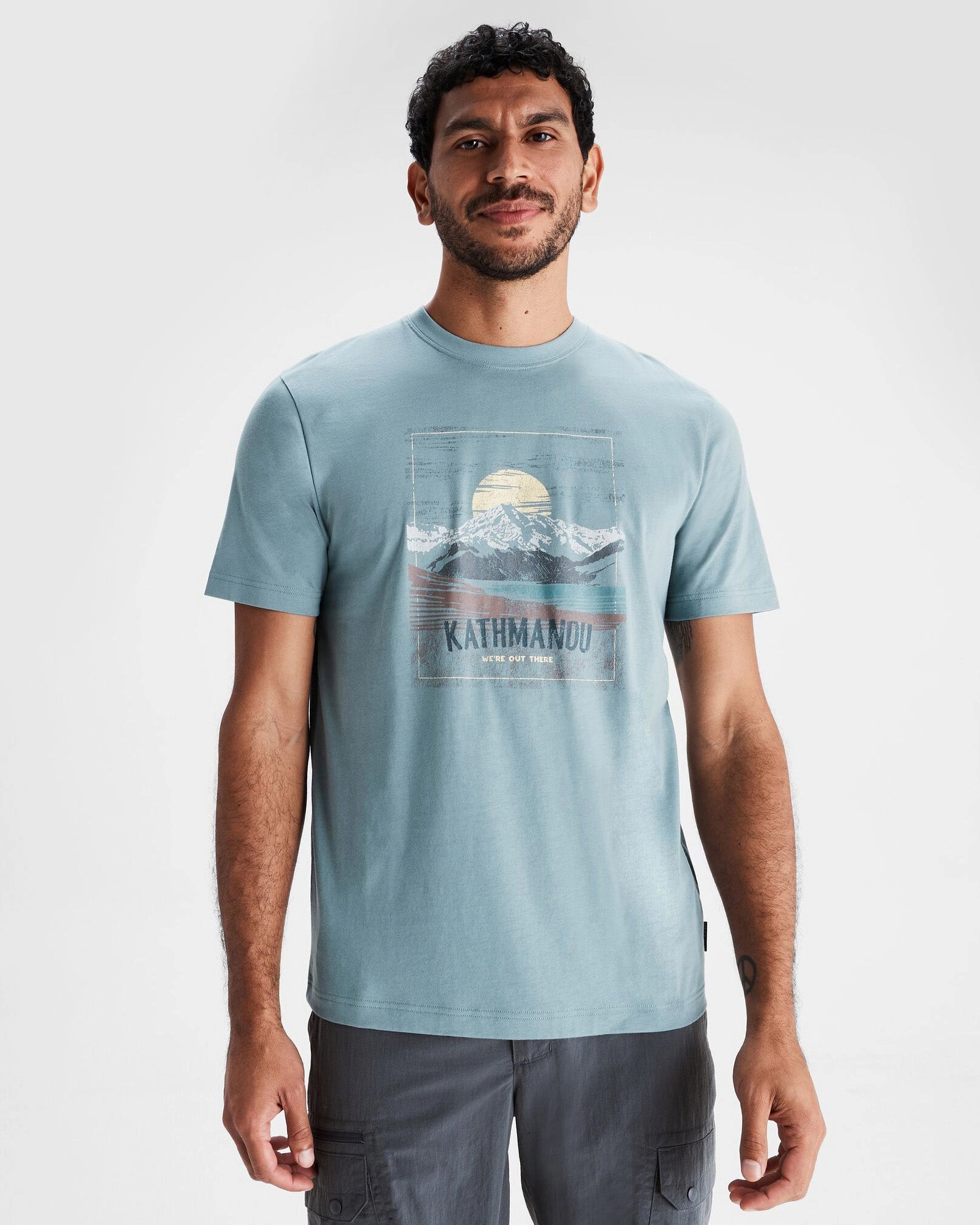 Mt Cook Men's Organic Cotton S/S Tee - Vapor Anti Static Treatment Professional Wear