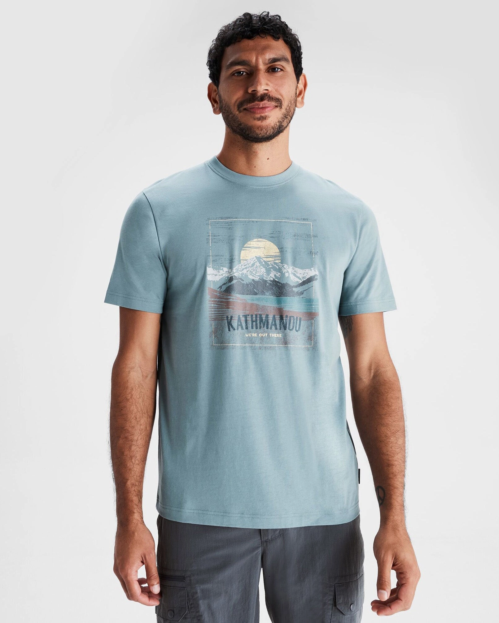 Mt Cook Men's Organic Cotton S/S Tee - Vapor ReinforcedEdges