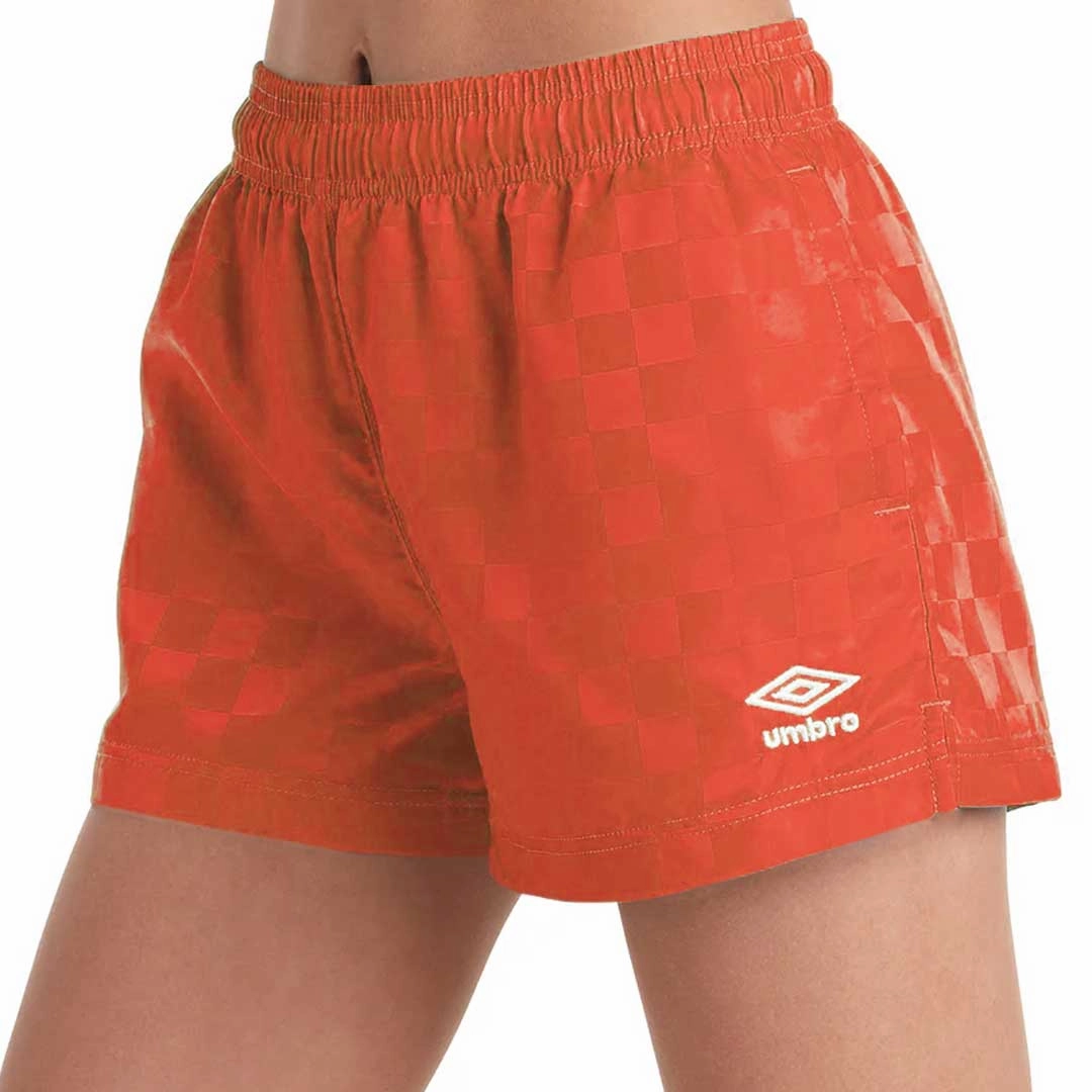 Umbro - Women's 3" Checkerboard Shorts (HUUL1UBF5 UK8) Durable Utility All Day Use