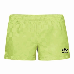 Belt loops Fitted Style Umbro - Women's 3" Checkerboard Shorts (HUUL1UBF5 UK9)
