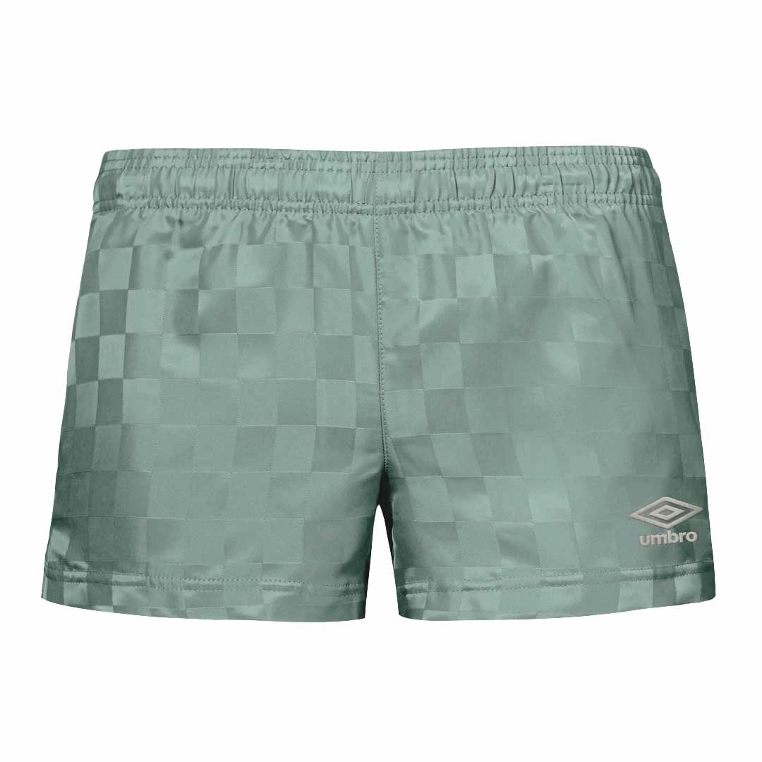 Umbro - Women's 3" Checkerboard Shorts (HUUL1UBF5 UZ4) Layered Style OdorResistantTreatment