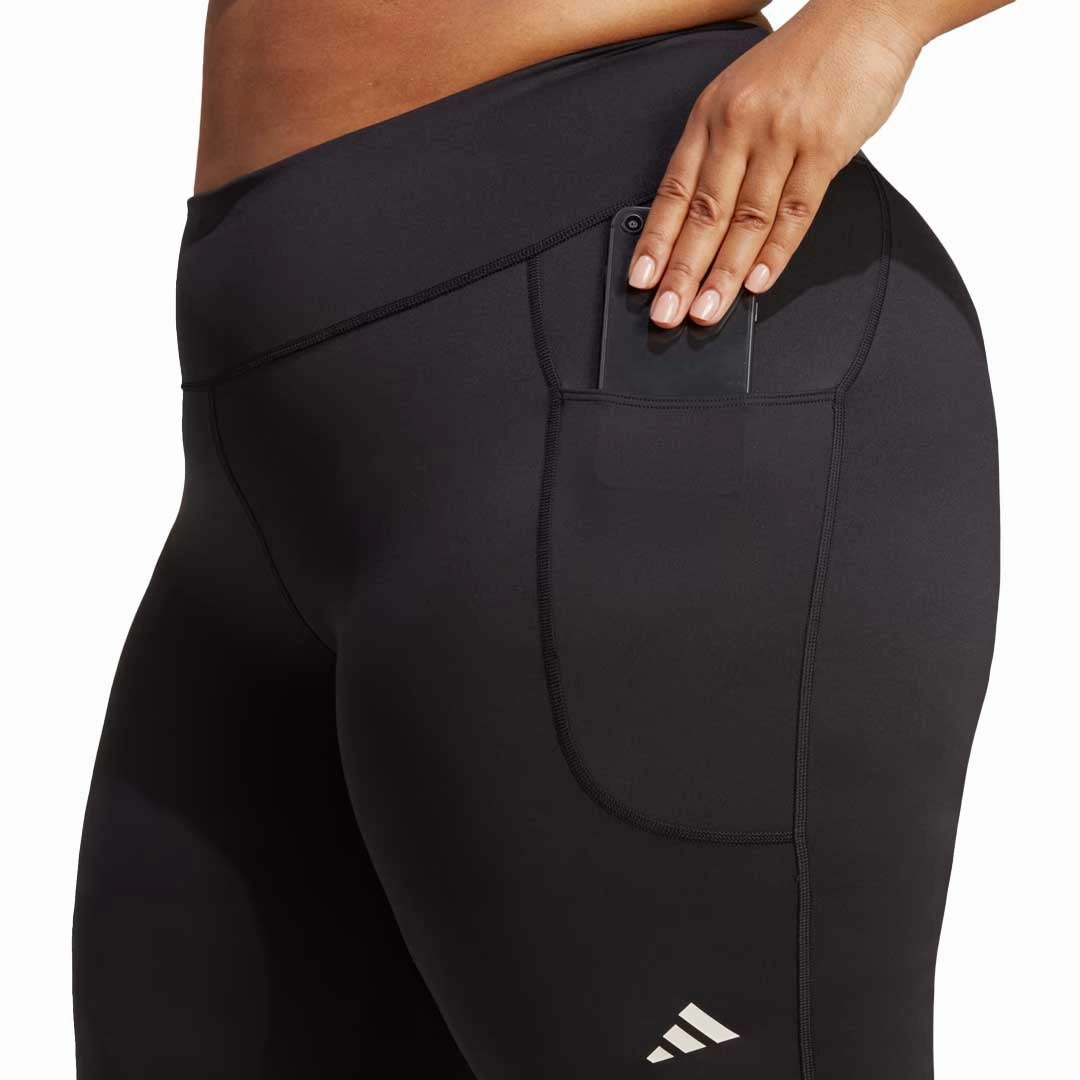 ElasticWaistband adidas - Women's DailyRun 7/8 Leggings (Plus Size) (HT2353)