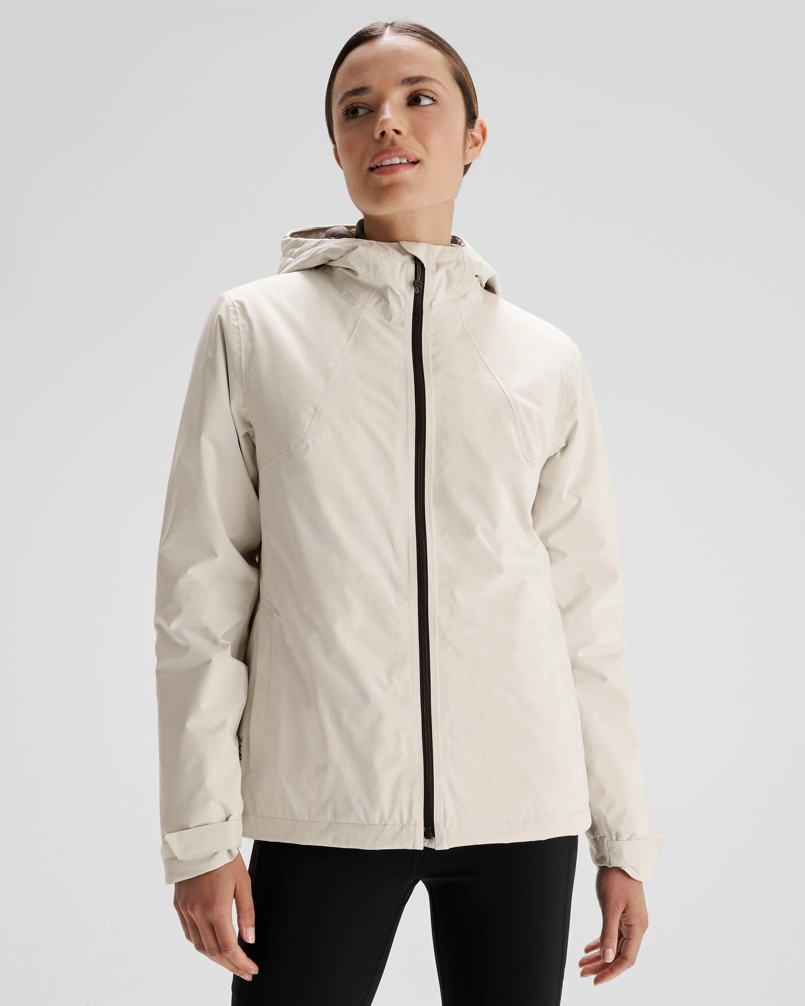 Clean Edge Piece Women's Trailhead 2L Insulated Rain Jacket - Natural