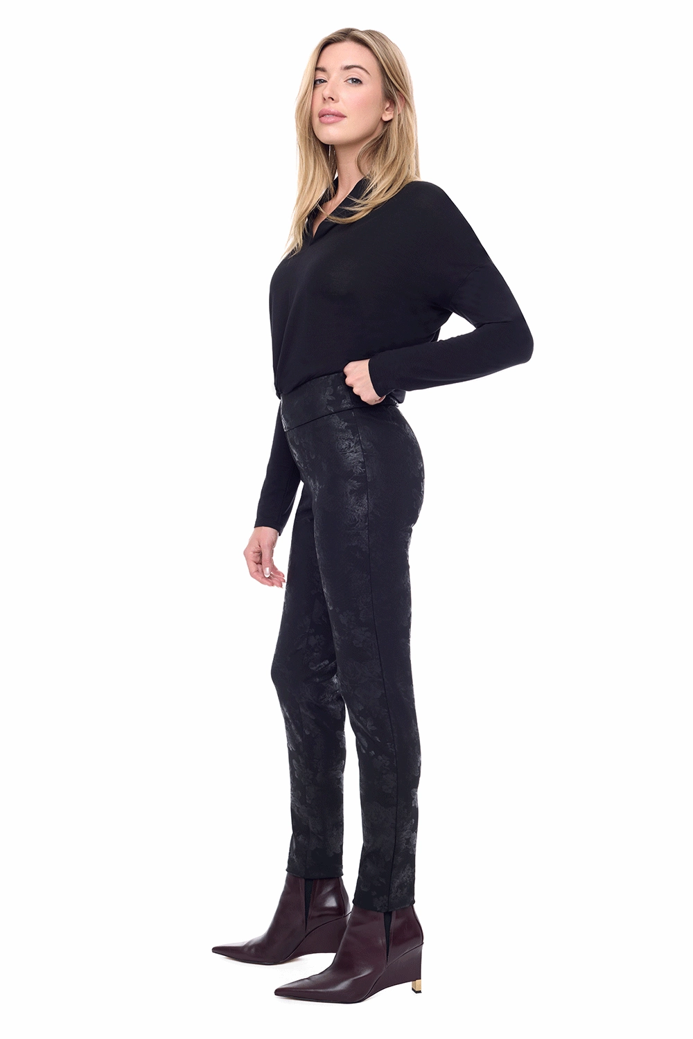 Up Pant - 67926UP Flora Ponti Roma Pant WaterRepellent Flattering Style