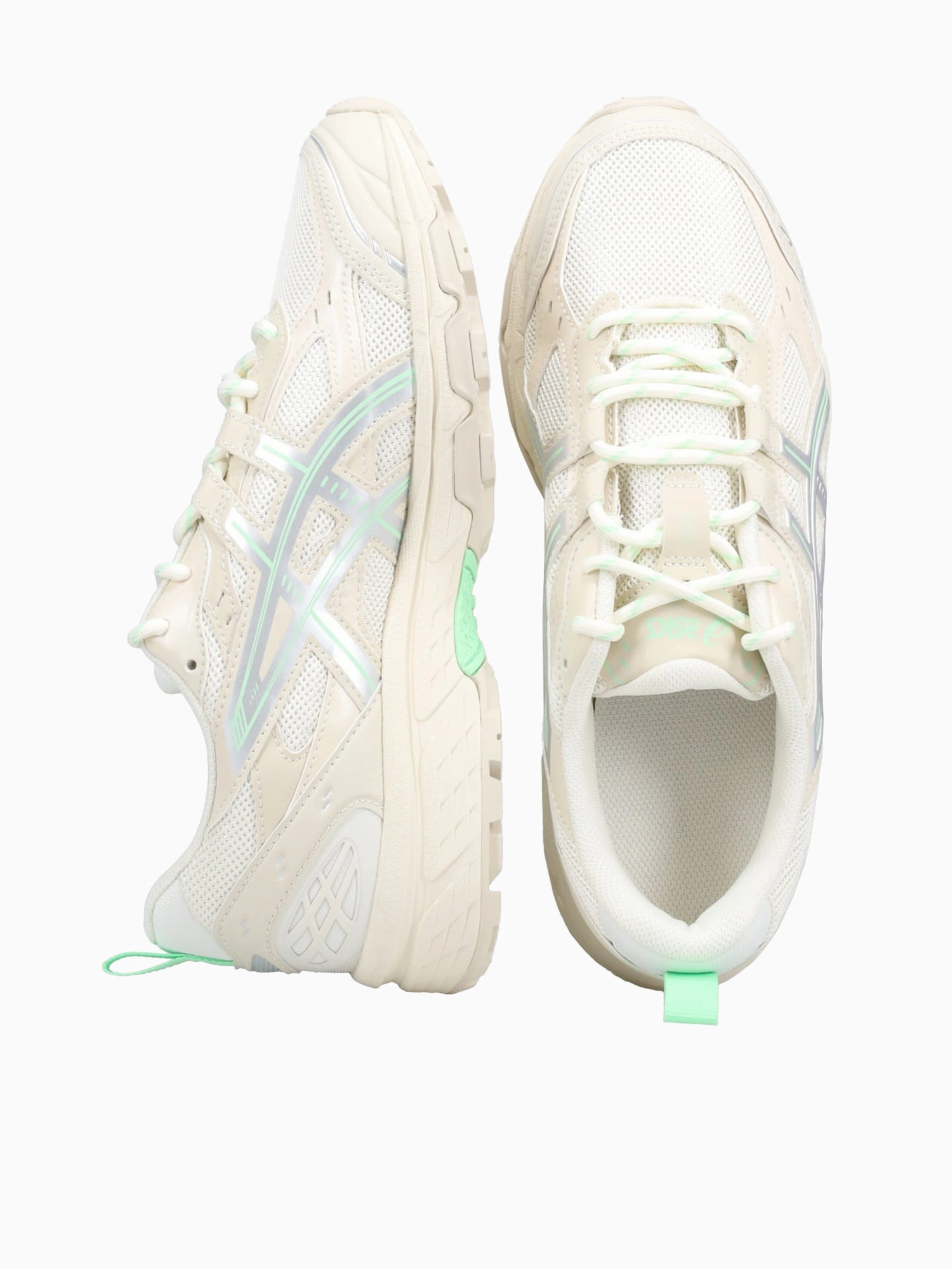 Gelnunobiki Cream Menthol mesh Soft Leather Finish Springy ride