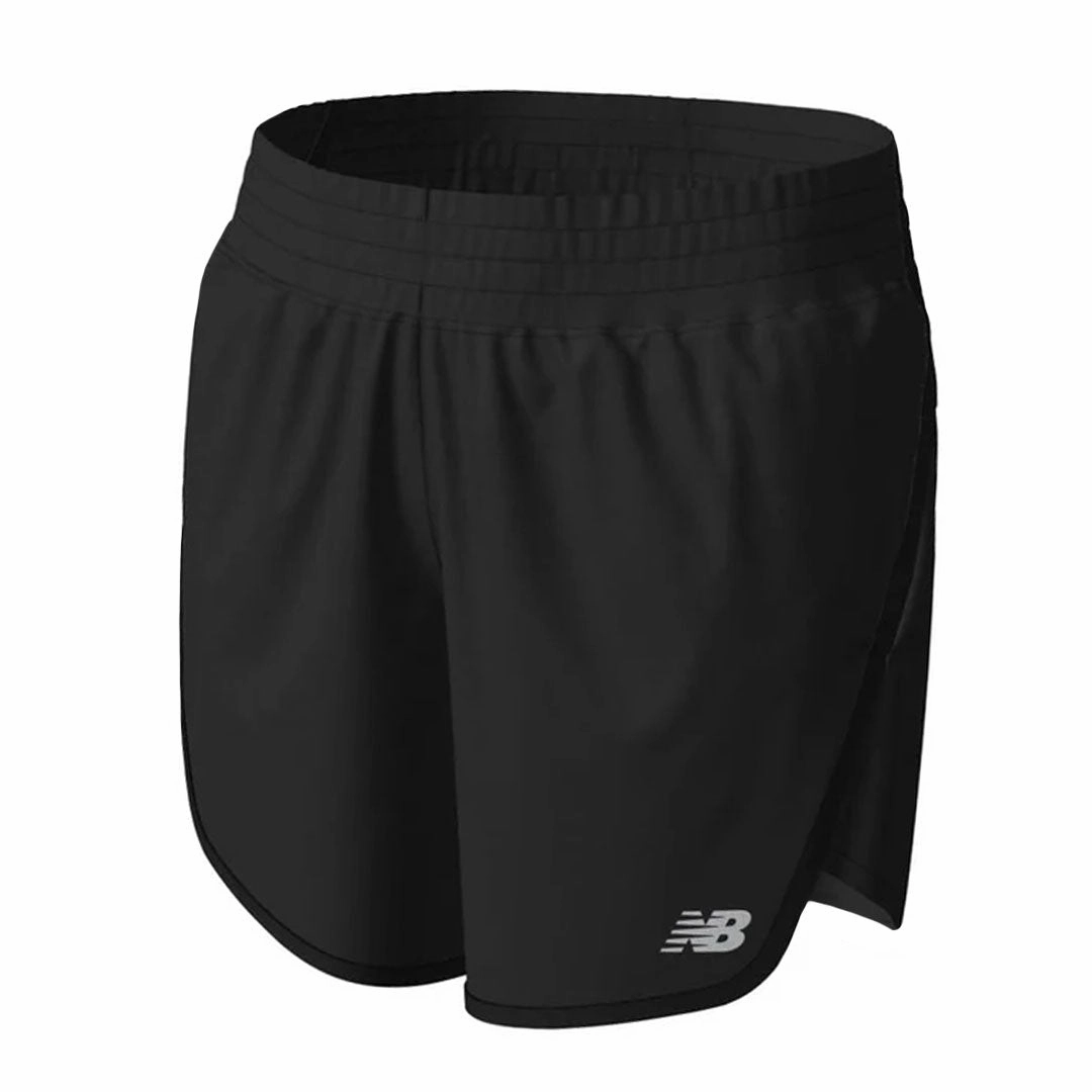 New Balance - Women's Accelerate 5" Shorts (WS23228 BK) TearResistantPanels
