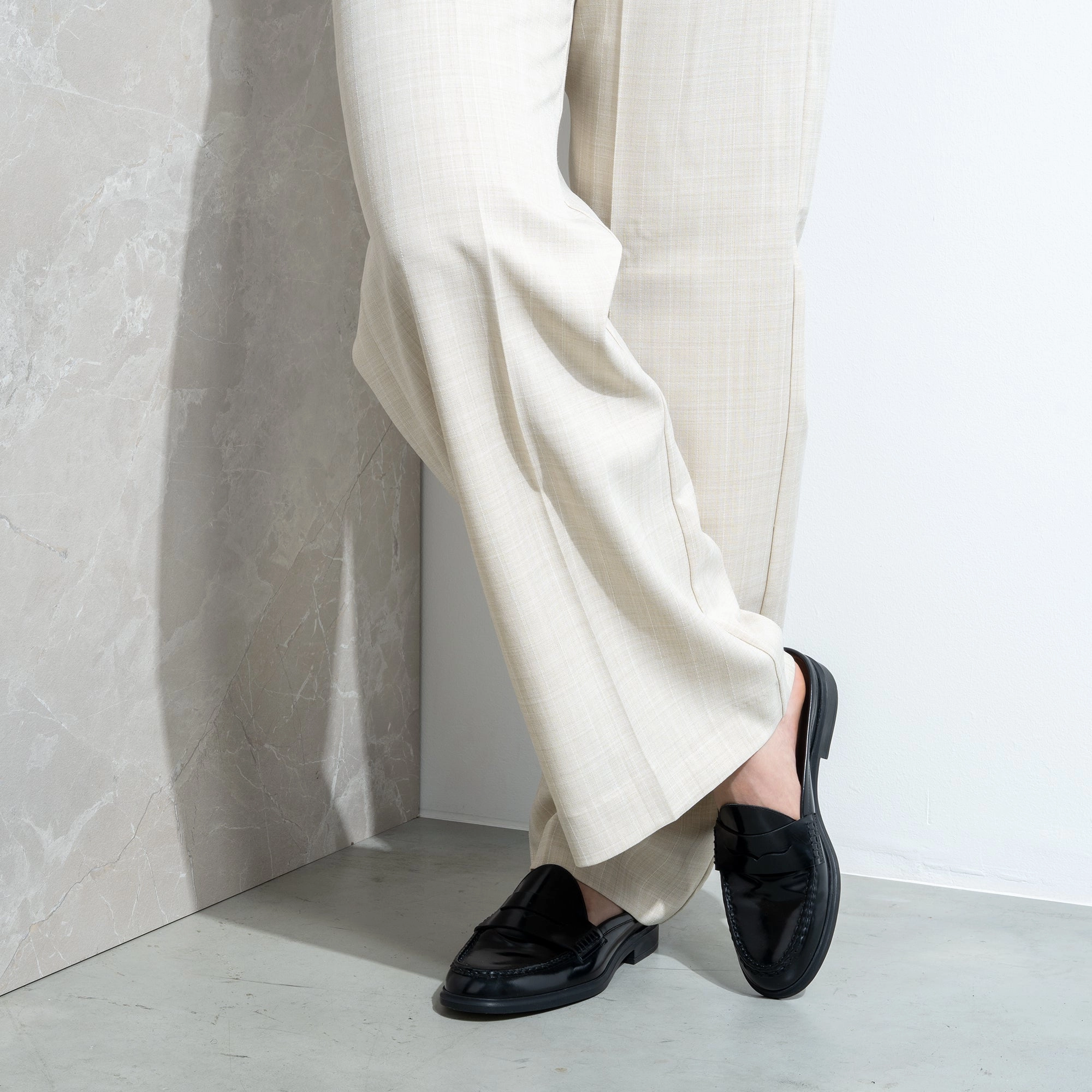 Vend?me Blandine black spazzolato leather mules Executive Edge Ballroom Event