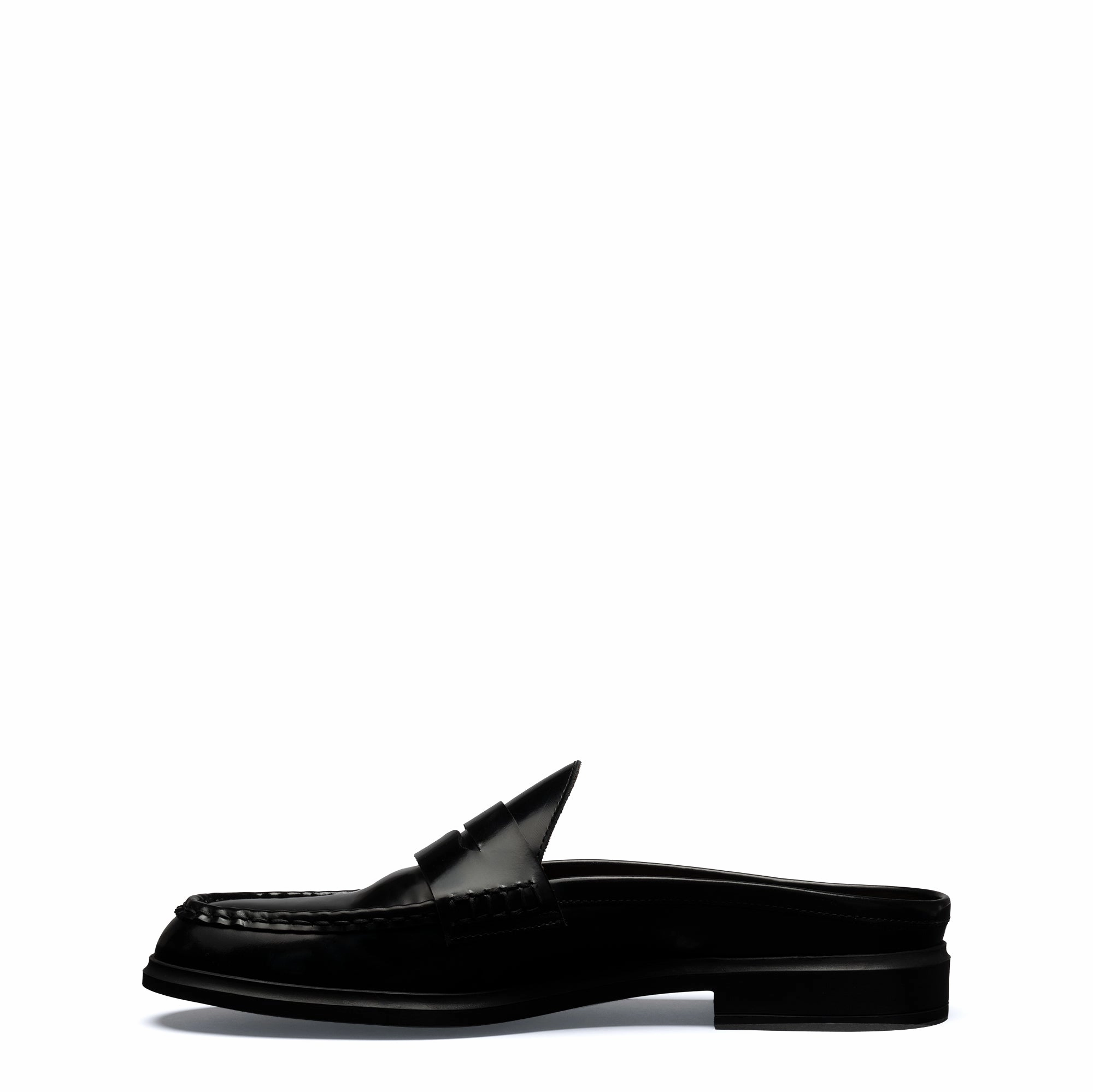 Vend?me Blandine black spazzolato leather mules Evening Out