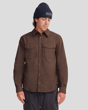 Light Comfort Vander HT Men's Long Sleeve Shirt - Cold Brew