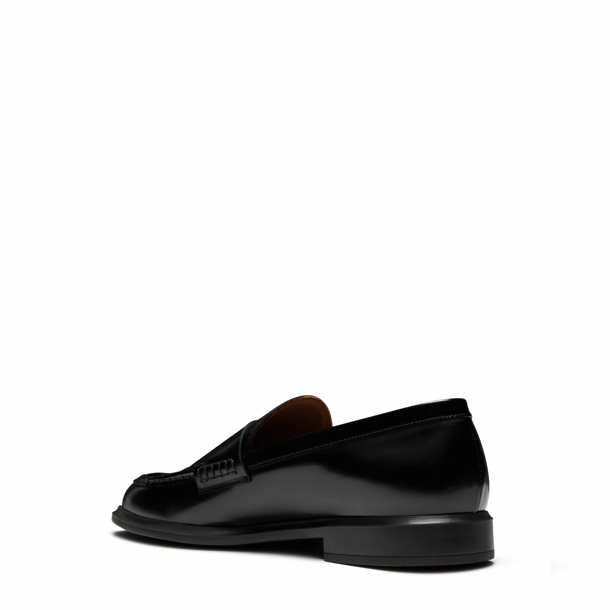 Subtle Shape Team Project Vend?me Blandine black spazzolato leather loafers