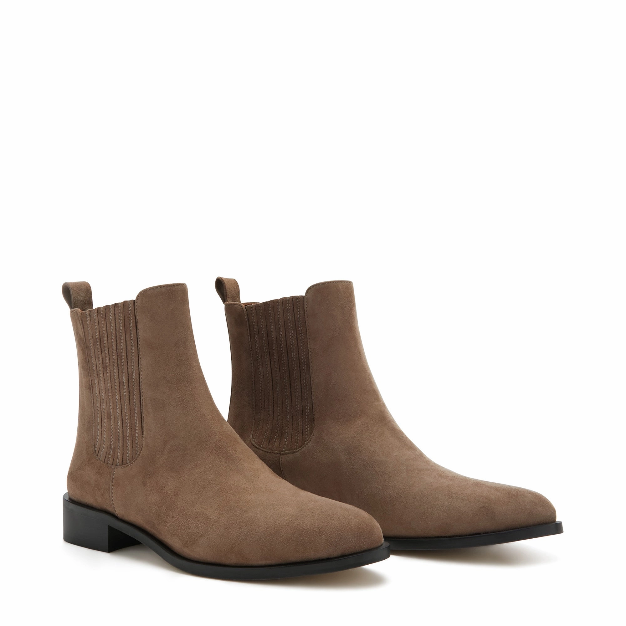 Quick Drying River Crossing Vend?me Chey taupe suede chelsea boots