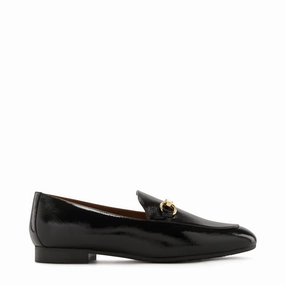 Vend?me Fleur black calfskin patent leather loafers Work Team Line Pace