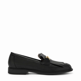 Club Night Vend?me Lave black calfskin leather loafers