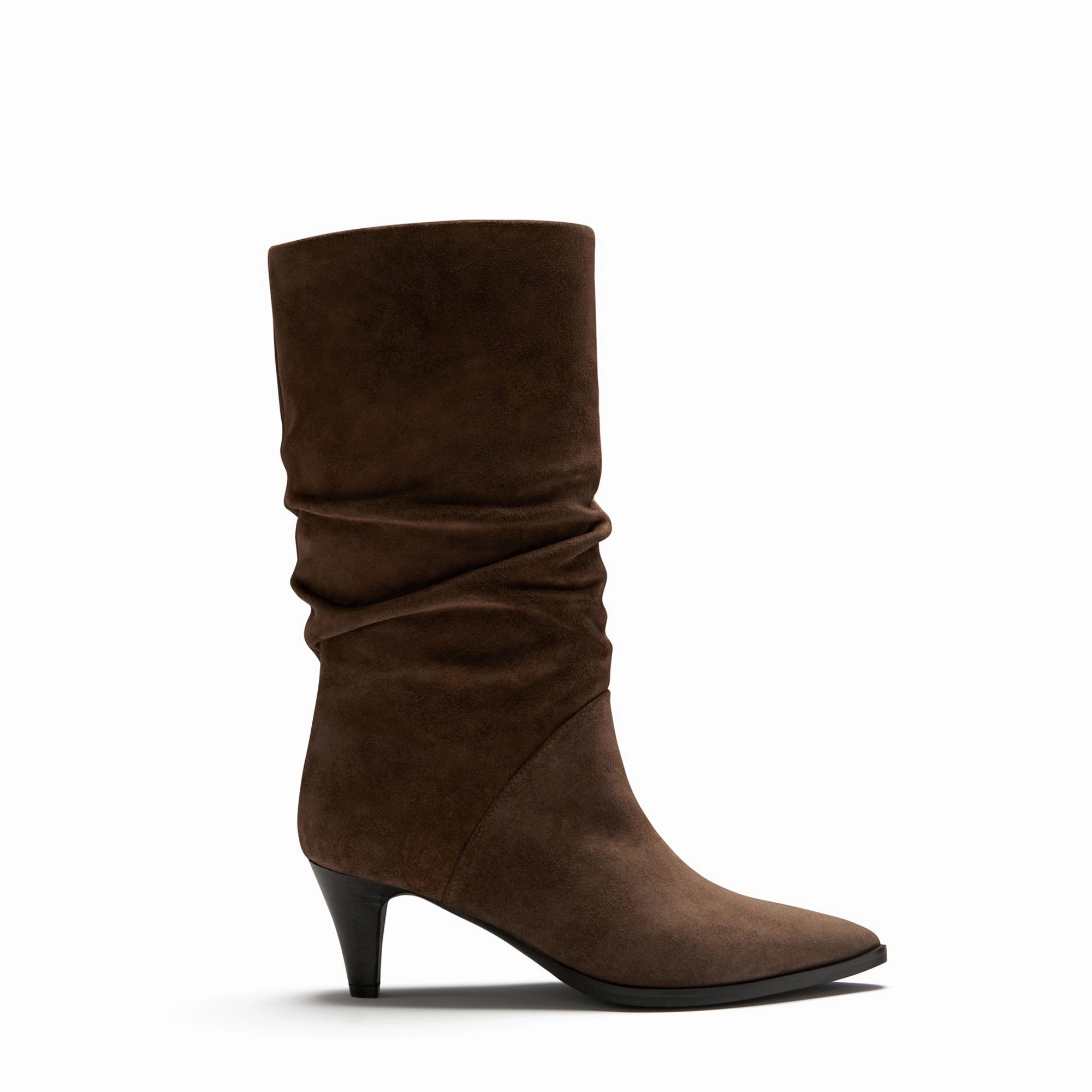 Lightweight Frame Vend?me Margot brown suede boots