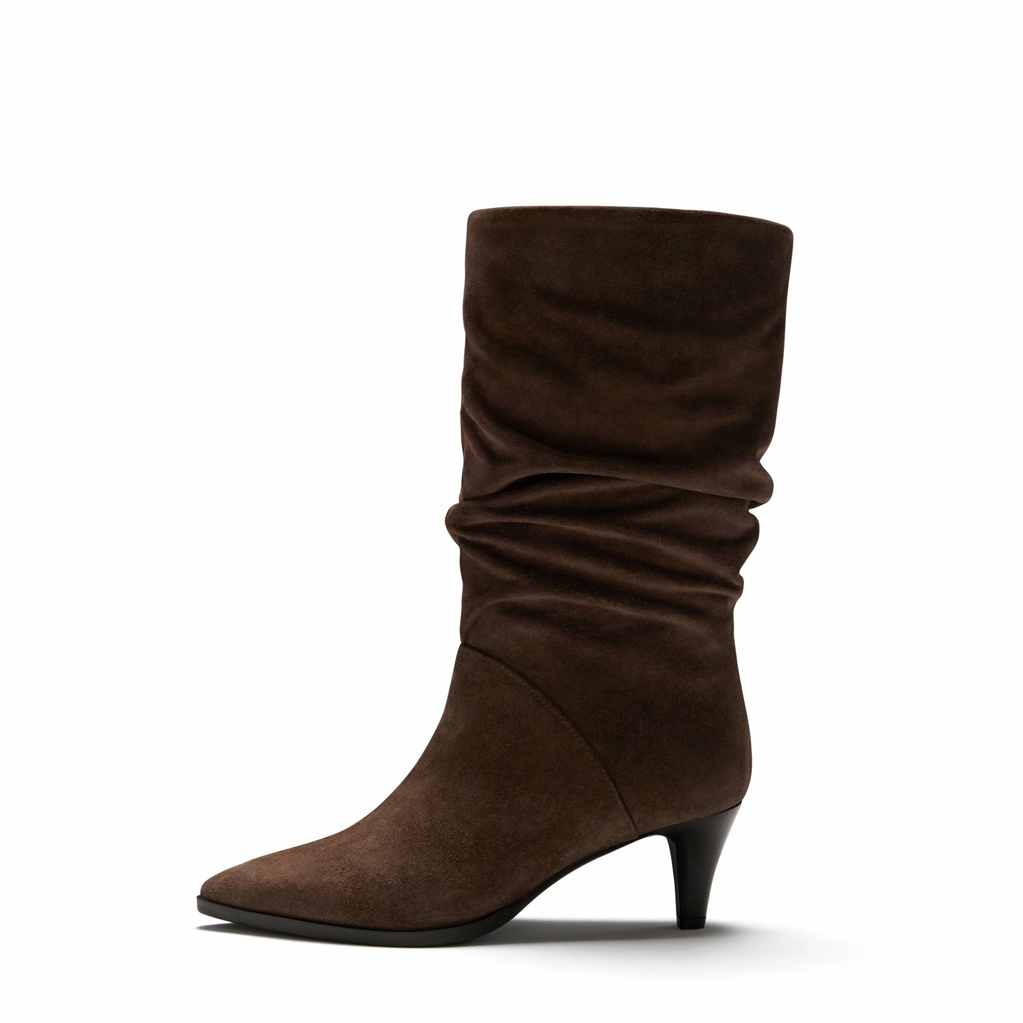 Grip Strong Comfort Lining Daily Walks Vend?me Margot brown suede boots