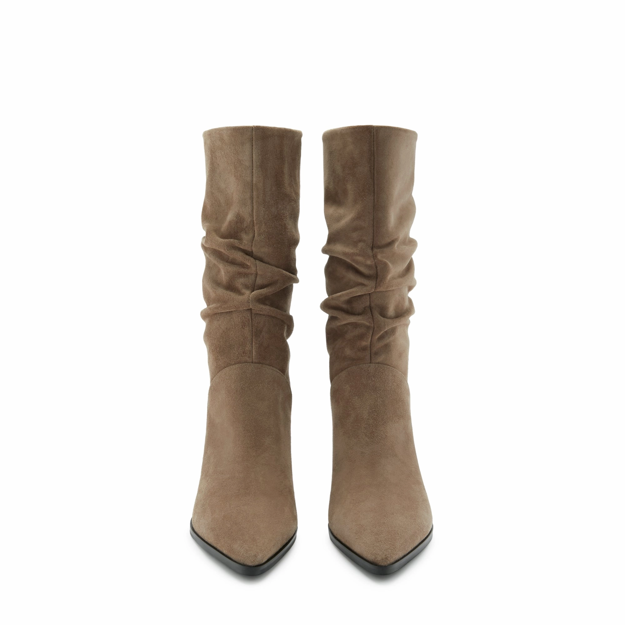 Walking Vend?me Margot taupe suede boots