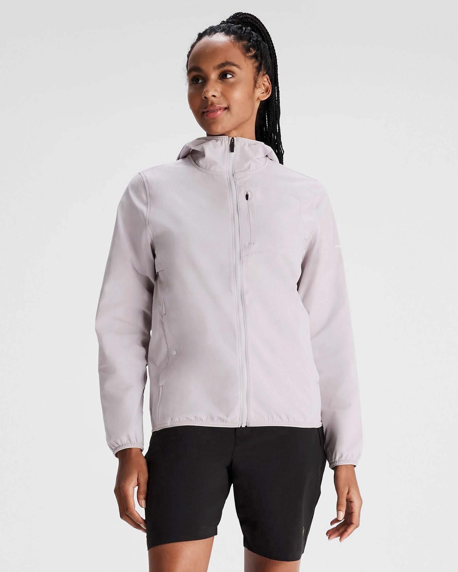 Women's Sun Breaker Jacket - Dove OdorControlTreatment Seamless Stitching