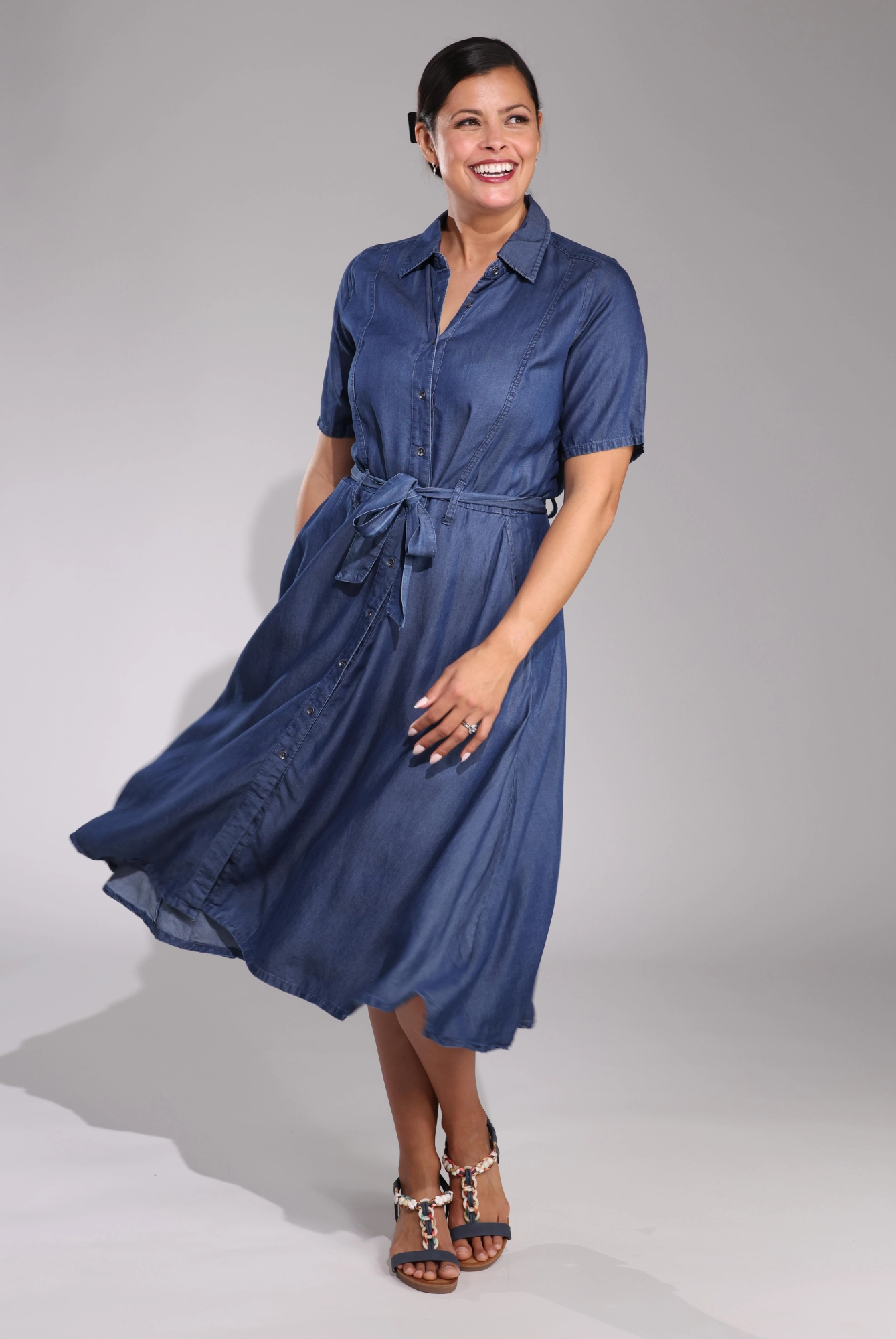 Dress | DARK INDIGO | 6635C1 Stylish Design Smart Design