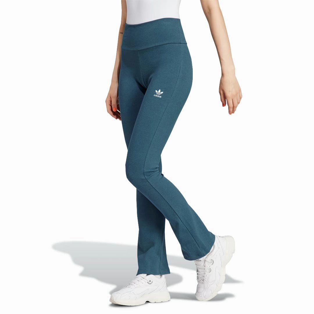 adidas - Women's Essentials Ribbed Flared Leggings (IJ5400) ResilientElasticBand