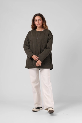 Taped Edges RPM Quilted Jacket Forrest