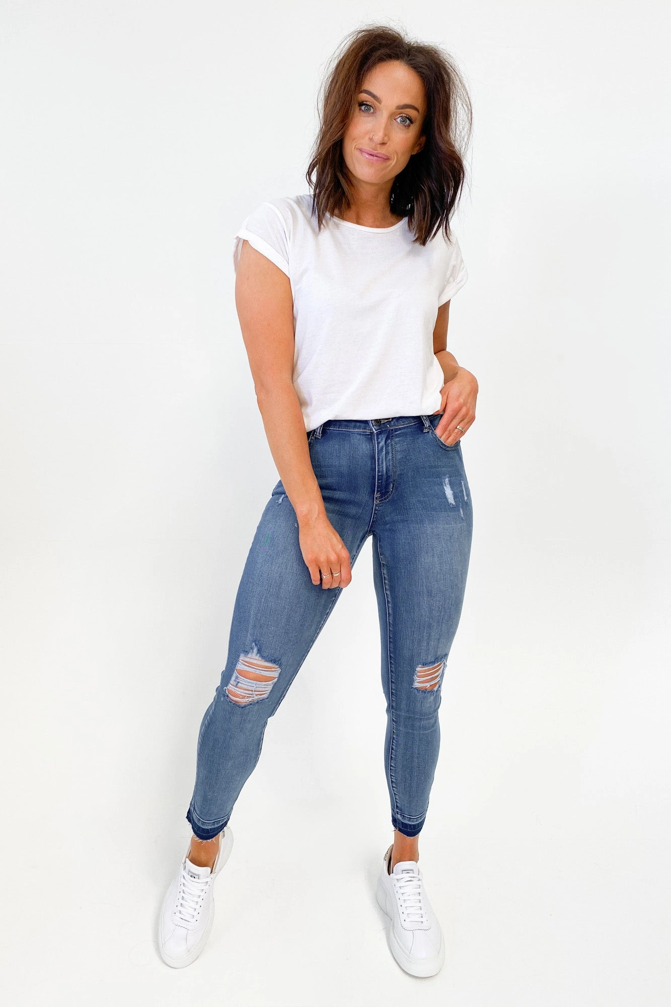 Second Skin Feel Wakee Denim Dani Jeans Blue
