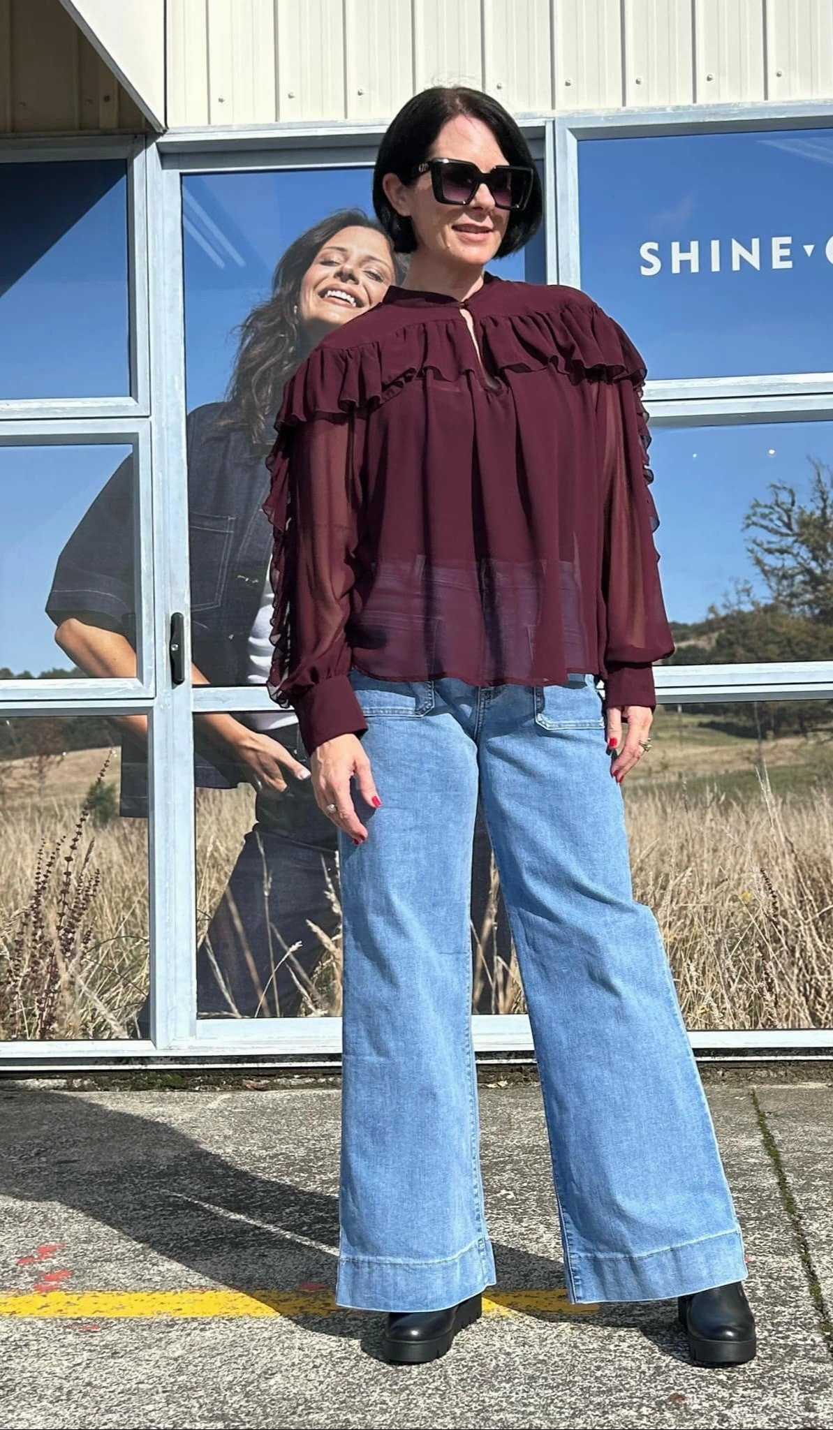 Wakee Lizzy Jean Washed Blue All-Season Fit