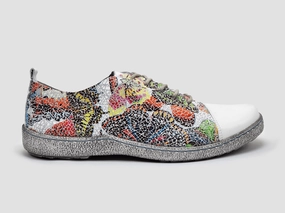 All Around Energy Returning Midsole Women's Essential Low Top Leather Shoes - Multicolor