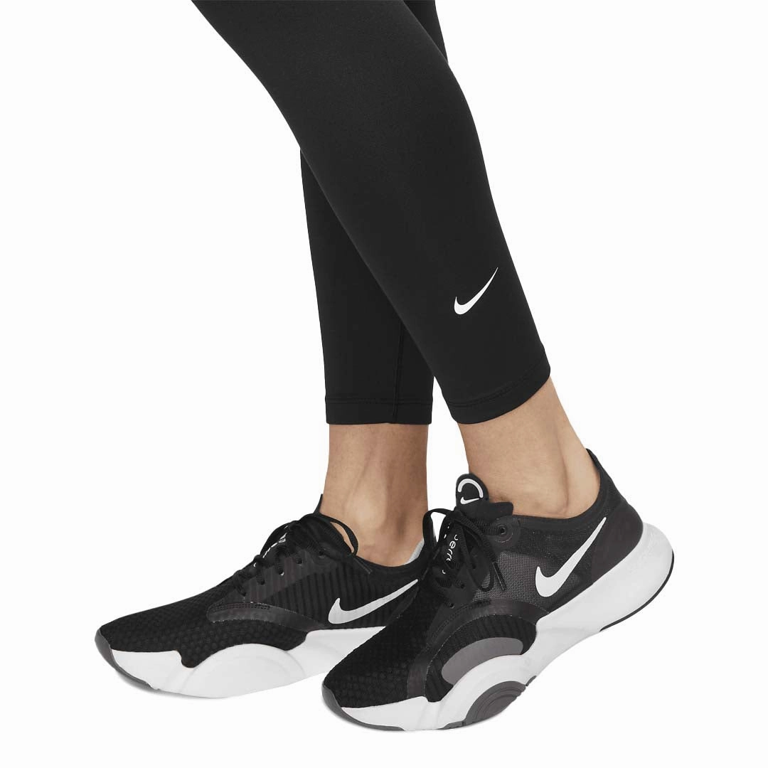 Nike - Women's Therma-Fit One High Waisted 7/8 Leggings (FB8612 010) AllDayCompression ElasticWaist