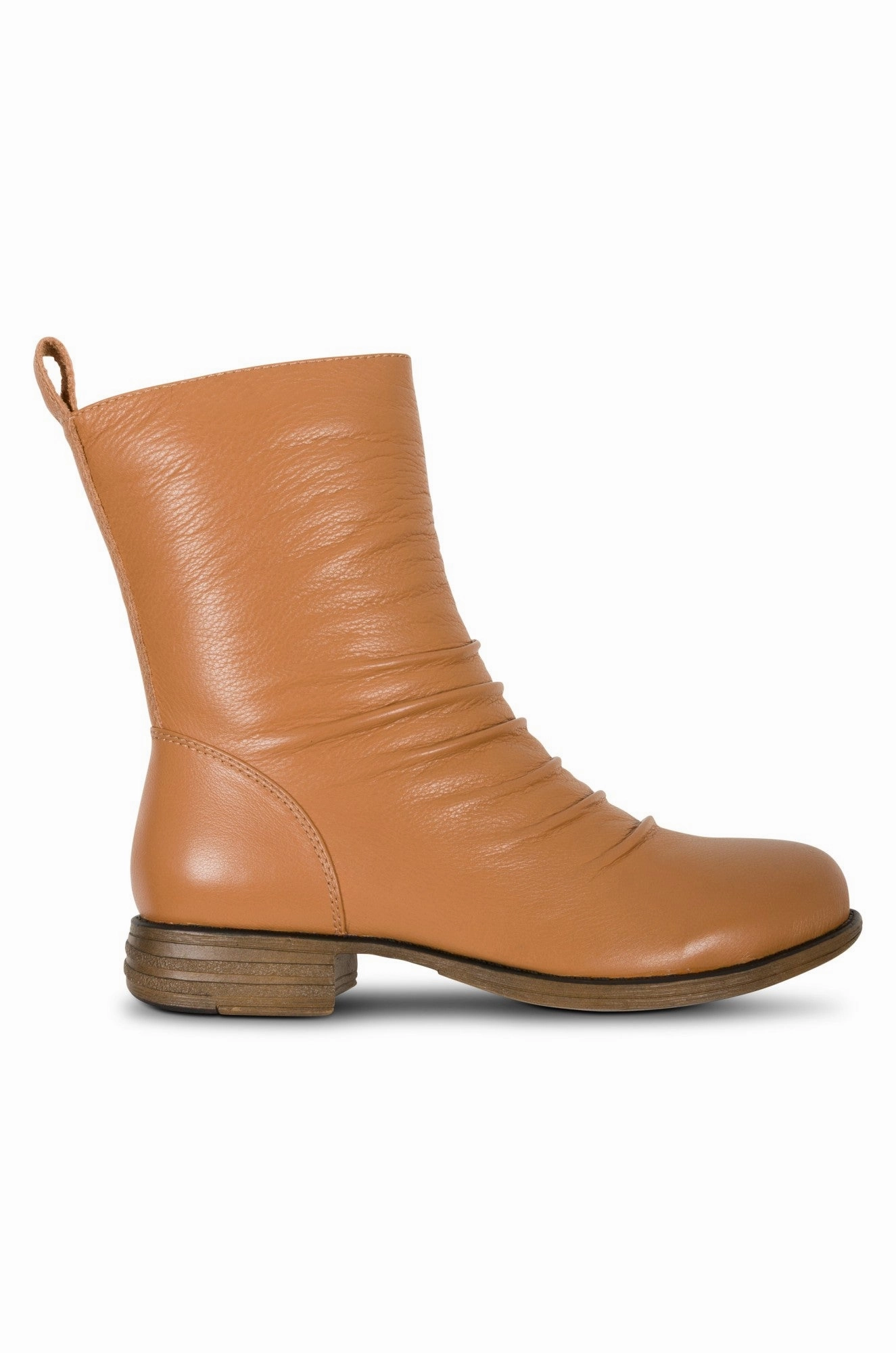 Energy return Lightweight Feel Natural Comfort Leather Ankle Boot | TAN | BLANCH B1