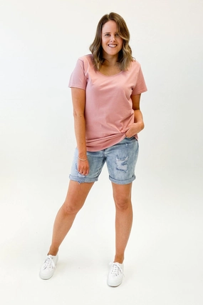 Active Essentials AS Colour Mali Tee Rose