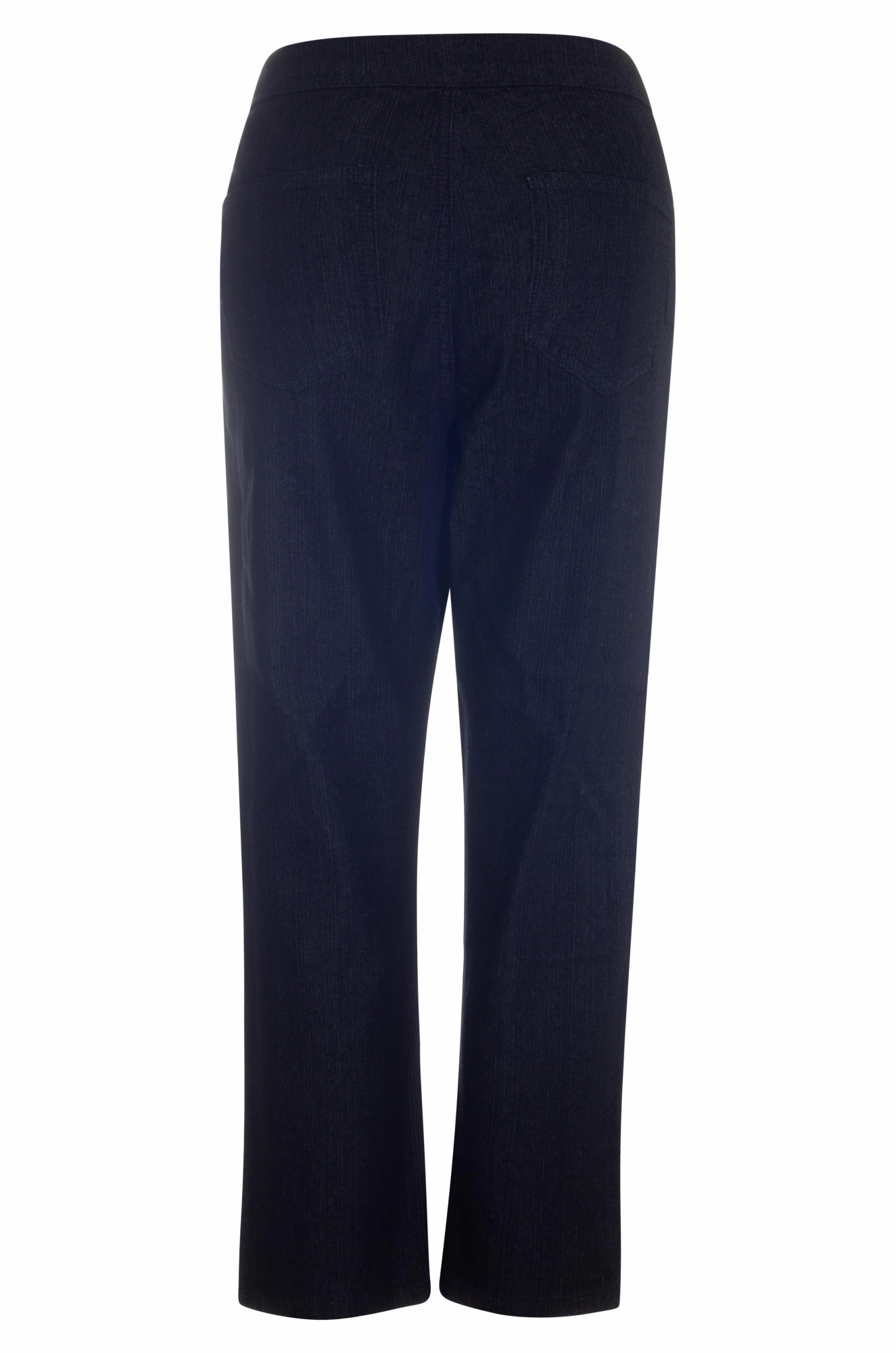 On trend Chelsea Crop Jeans | BLACK | 6598AR Customizable length Modern Minimalist Stretch