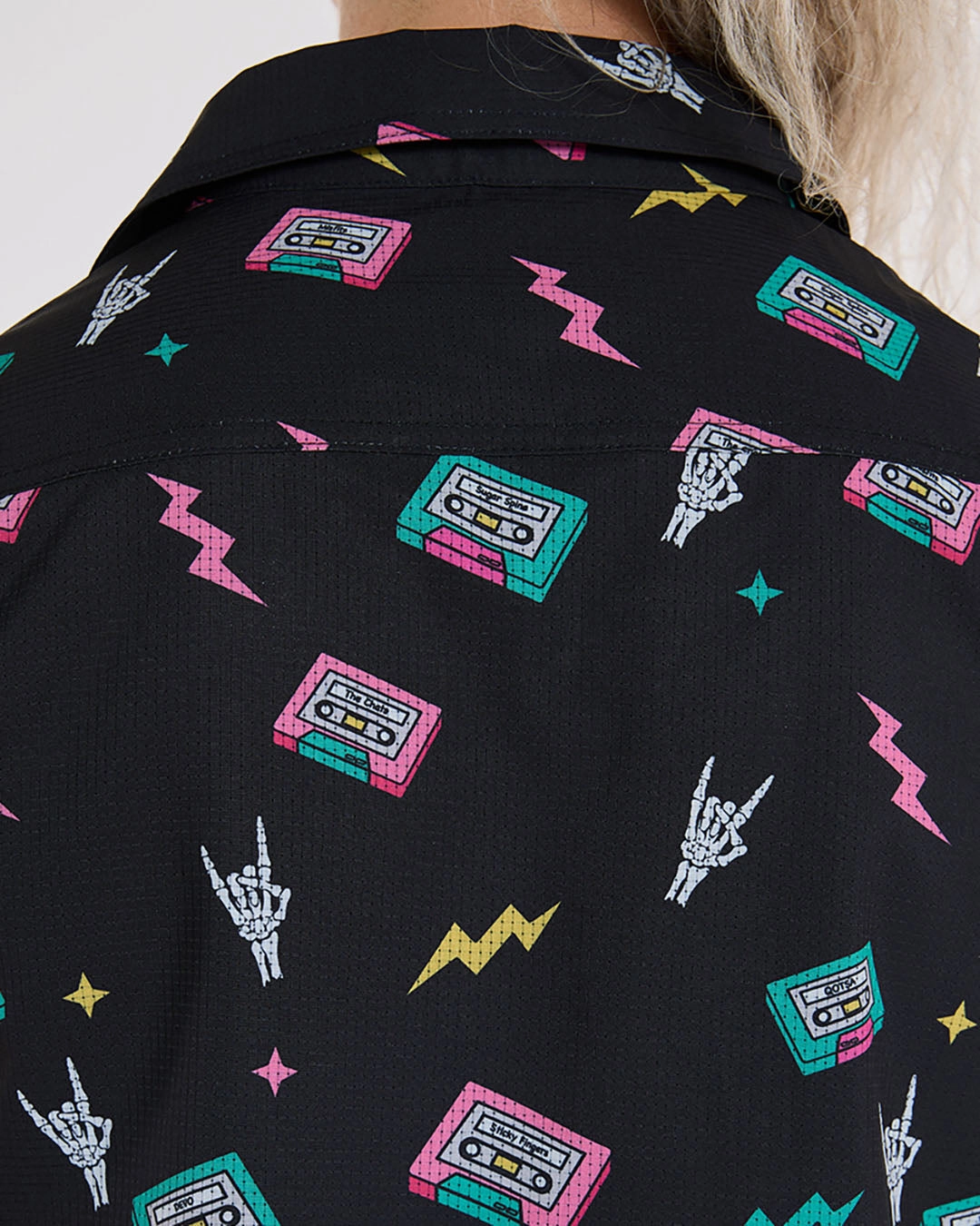 Womens Tech Party Shirt | Mix Tape Multi Functional Pockets