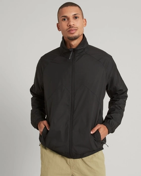 Multi Directional Stretch WND-Chaser Men's Windbreaker Jacket - Black