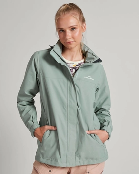 Women's Andulo 2-layer Rain Jacket - Gum Tree Snag Free Fabric