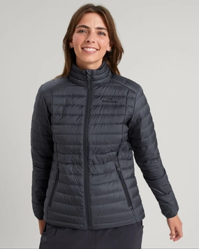 Sleek Utility Women's Heli 600 Fill Lightweight Down Jacket - Night