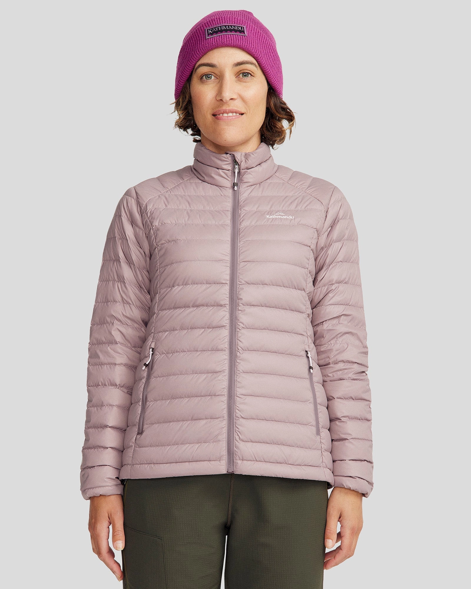 Women's Heli Down Jacket 4.0 - Thistle Subtle Texture