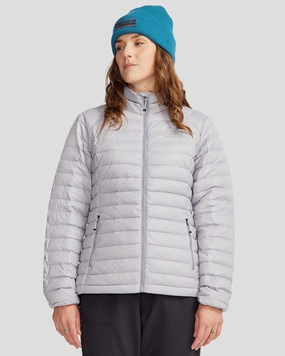 Women's Heli Down Jacket v4 - Light Haze Ripstop Reinforcement Comfort Fit Design