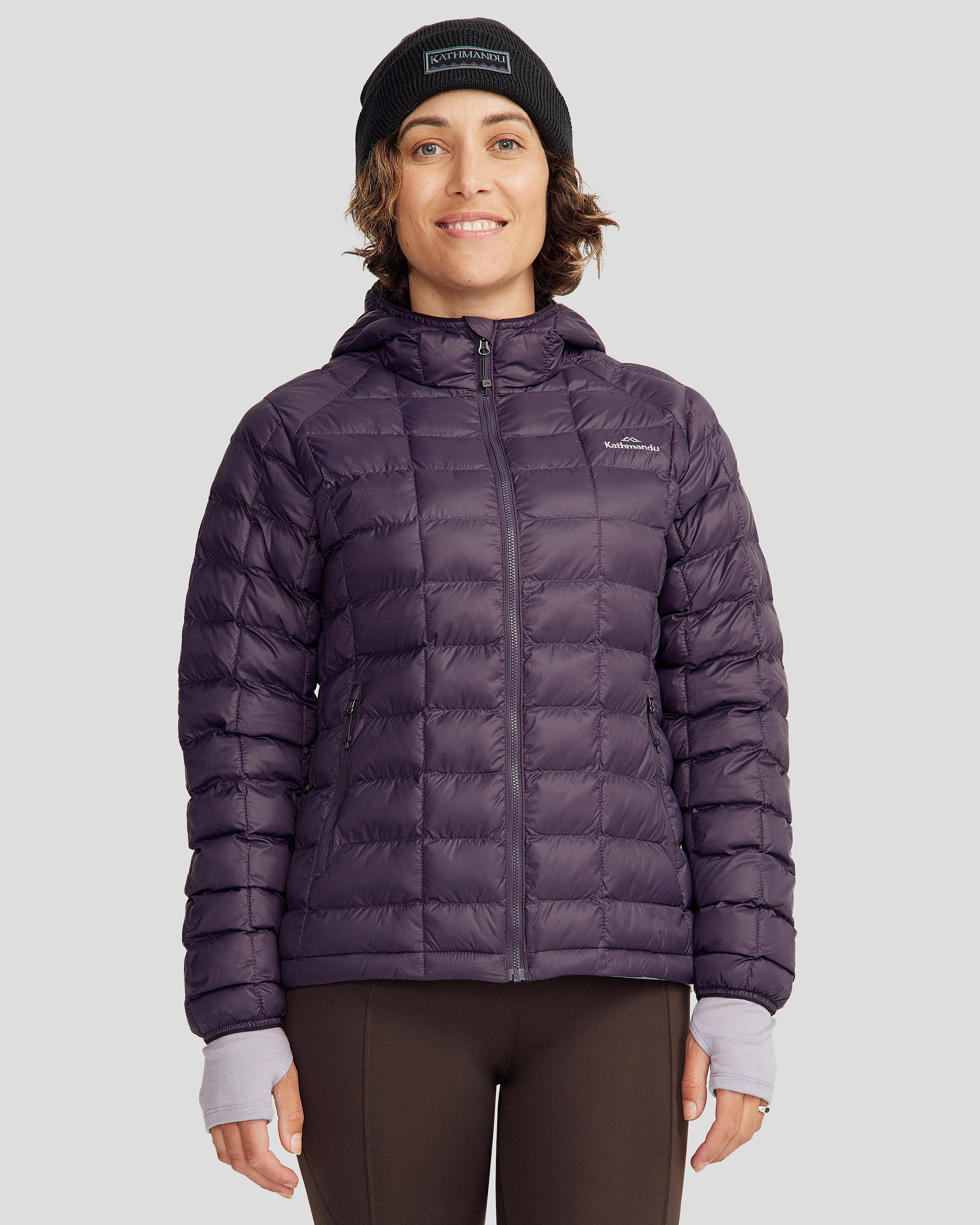 Women's Heli Insulated Hooded Jacket - Orbit Vegan Safe