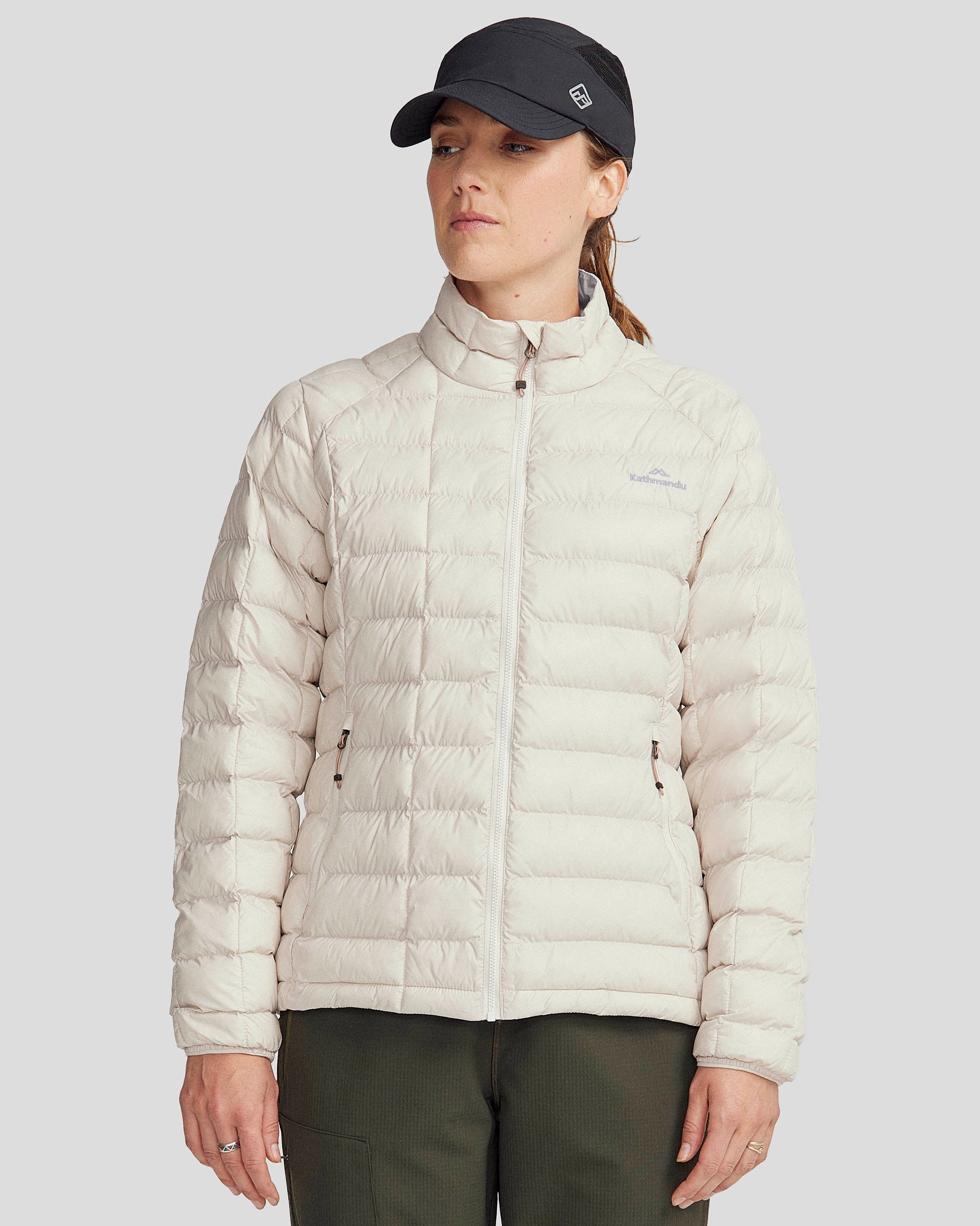 Moisture Wicking Inner Layer Women's Heli Insulated Jacket - Shroom