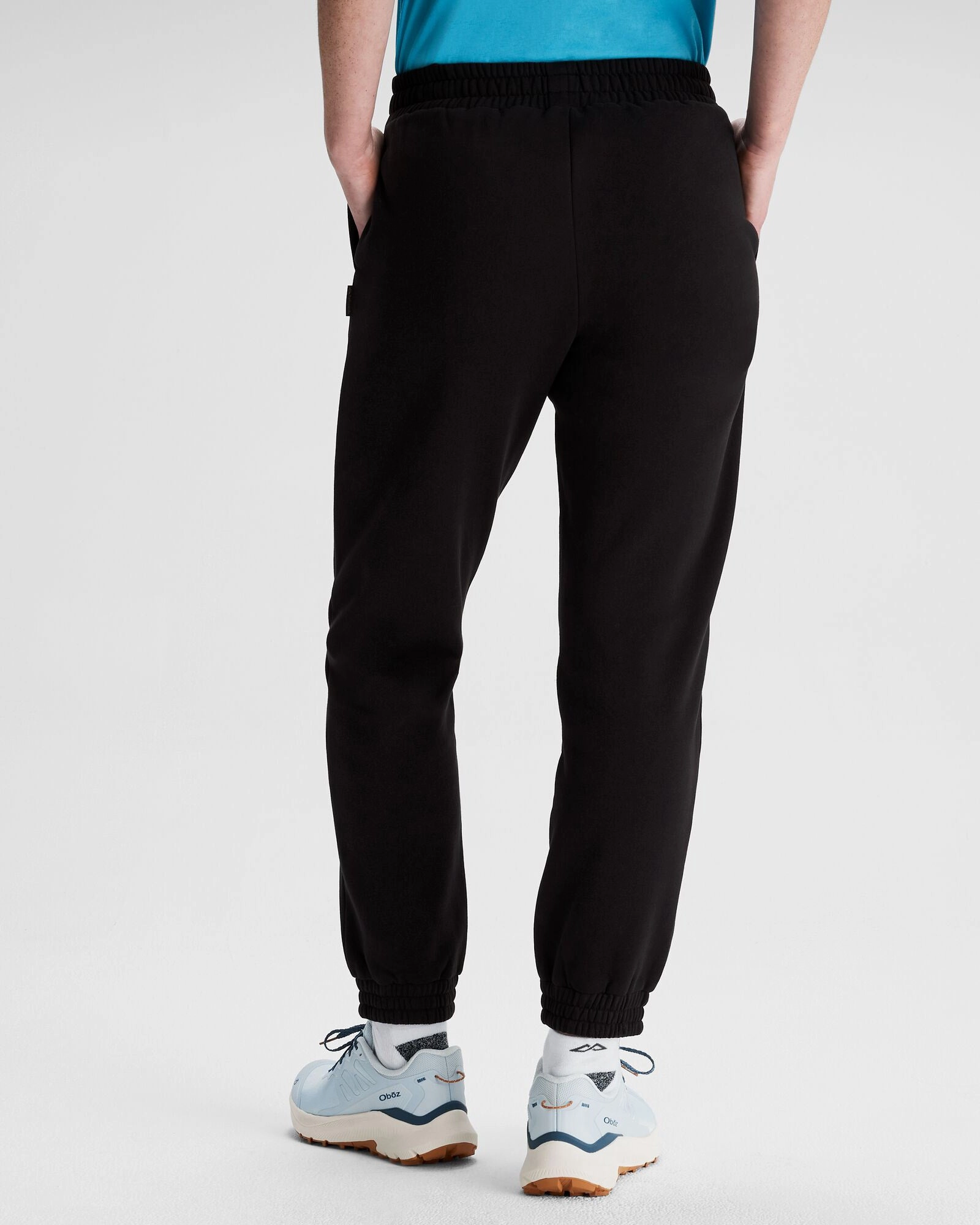 Comfort and Flexibility Durable Fabric Women's Heritage Logo Slouchy LT BB Jogger Pants - Black Stingray