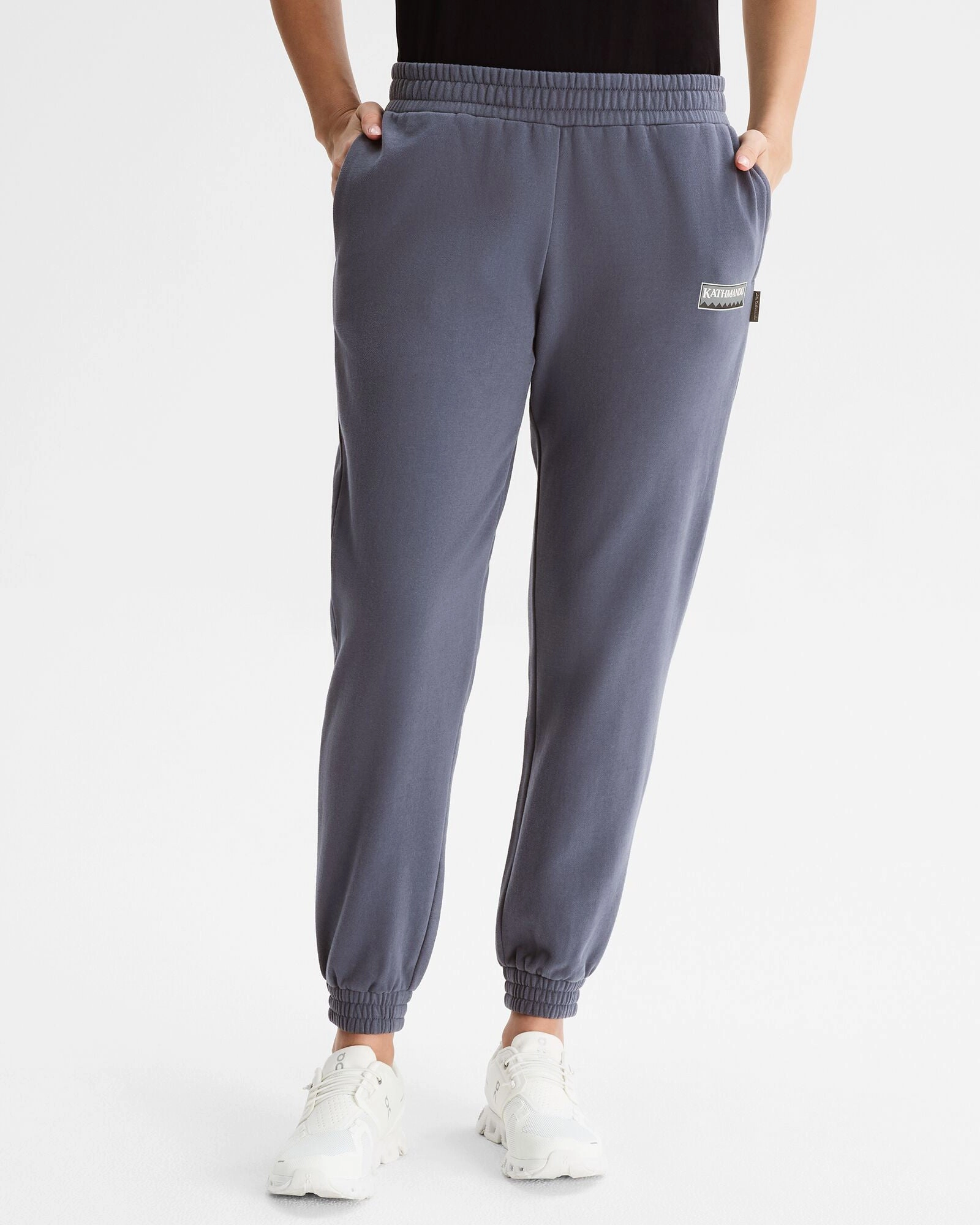 Women's Heritage Logo Slouchy LT BB Jogger Pants - Mid Navy Anti Pilling Technology