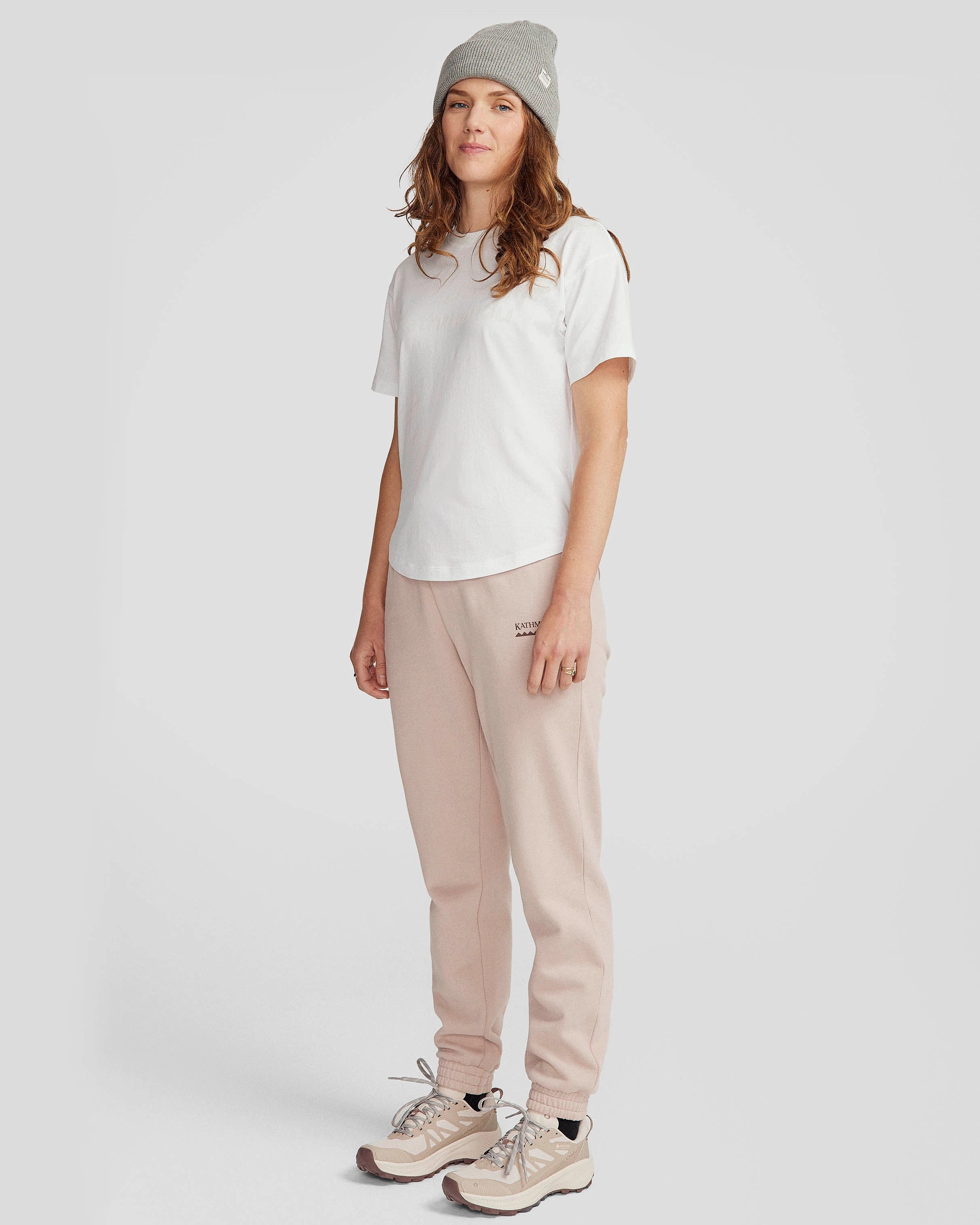 LightweightFabric Women's Logo Organic Cotton T-shirt - White