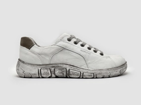 Women's Original Leather Shoes - White Punch Hike