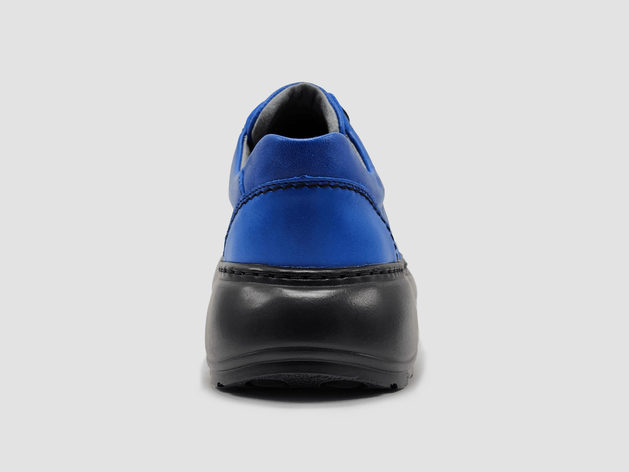 Women's Retro Leather Shoes - Blue Ease Style