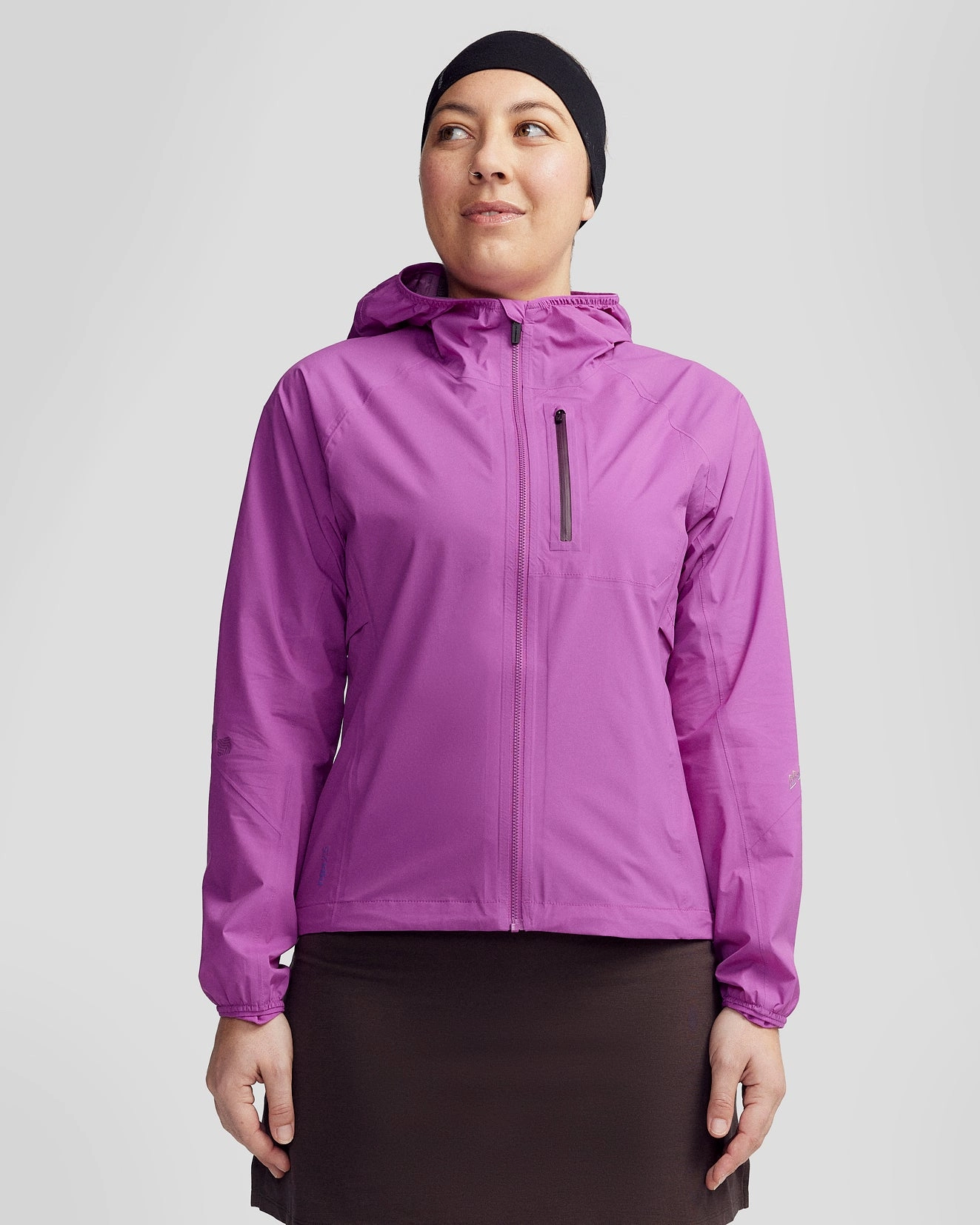 Durable Coating Women's Seeker 2.5L Rain Jacket - Vivid Purple
