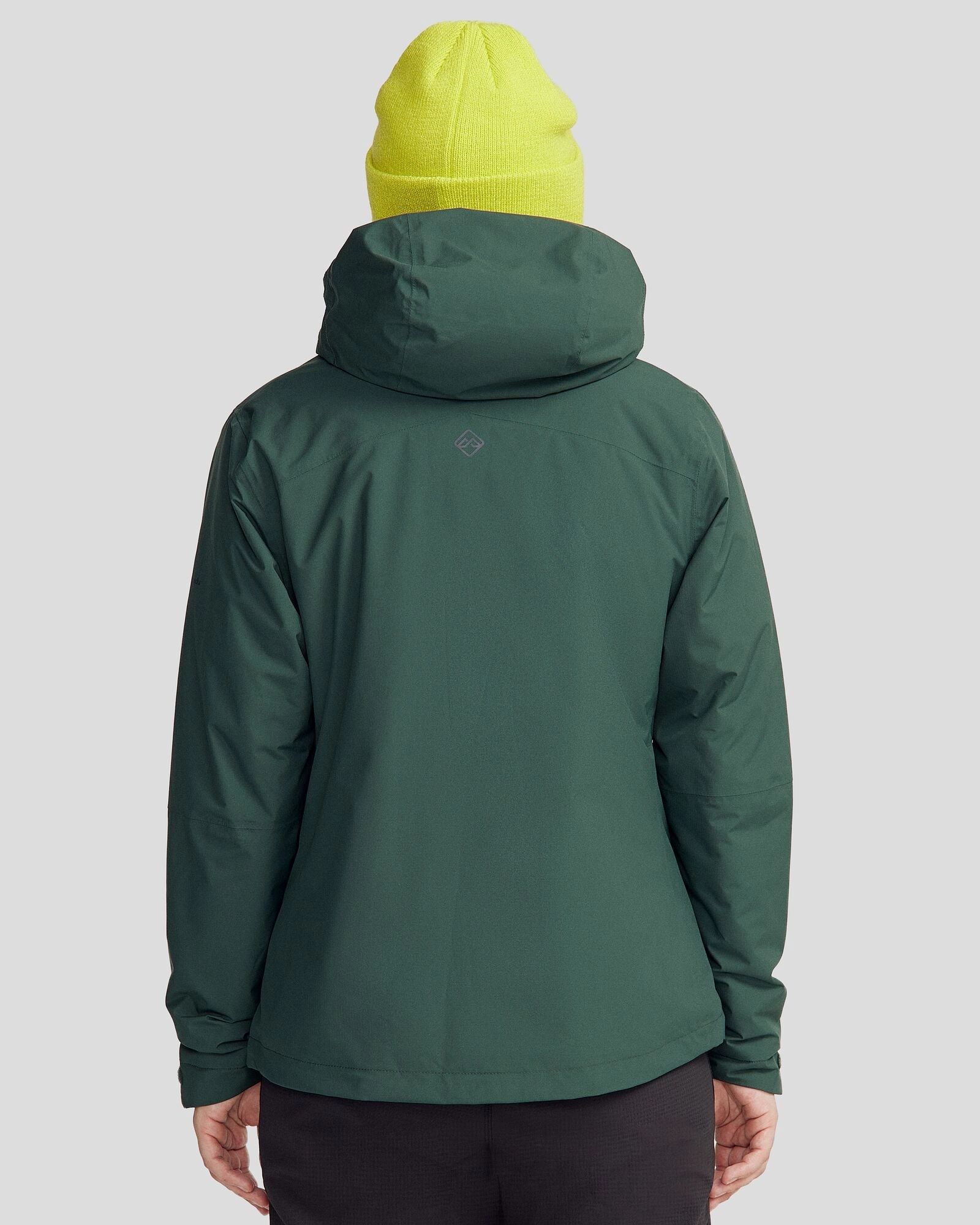 Lightweight Construction Warmth Retention Technology Women's Trailhead 2L novaLOFT Rain Jacket - Deep Forest