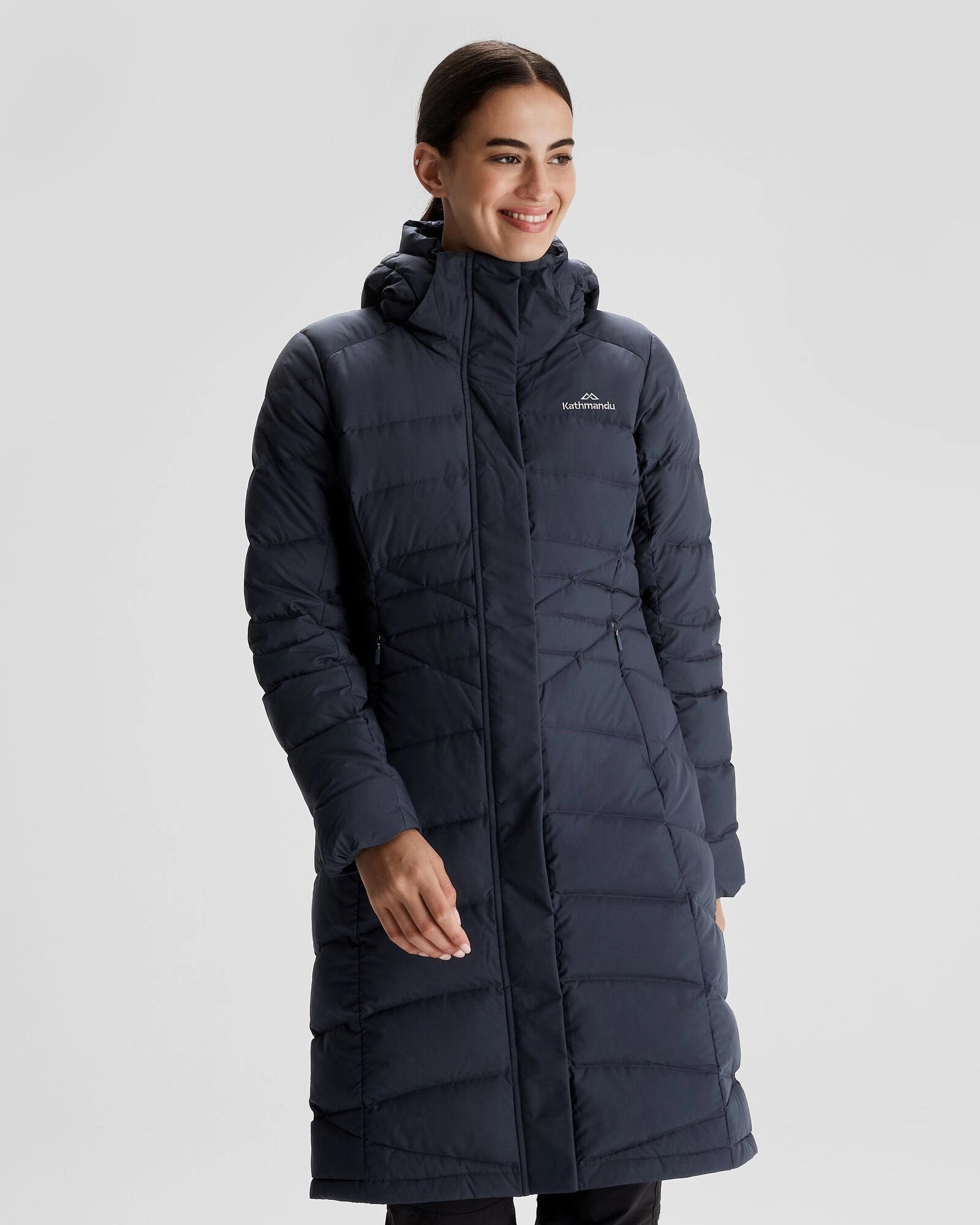 Waterproof Design Women's Winterburn Down Parka Jacket - Pure Navy