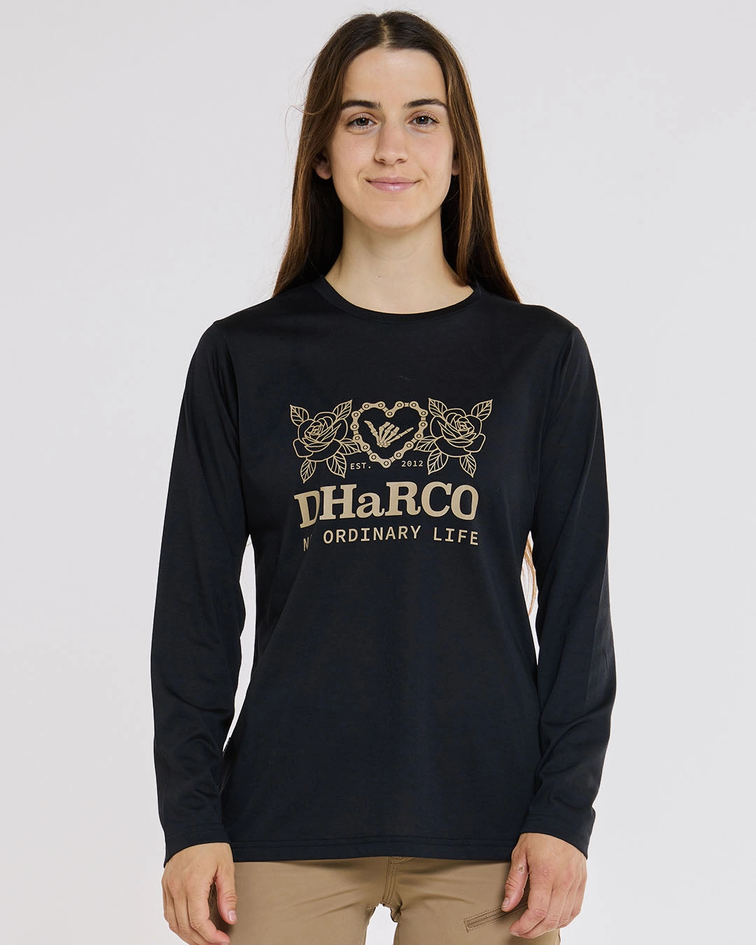 Pocket Design shopping Womens Long Sleeve Tech Tee | Black